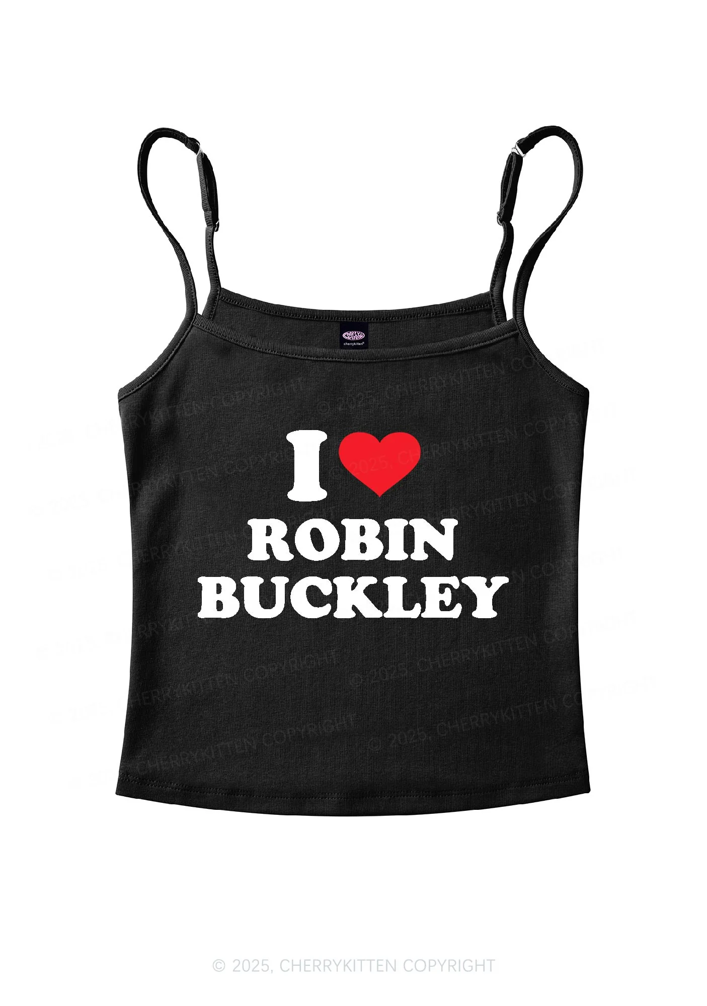 I Love RB Pride Y2K Spaghetti Strap Cami Cherrykitten - Image 3