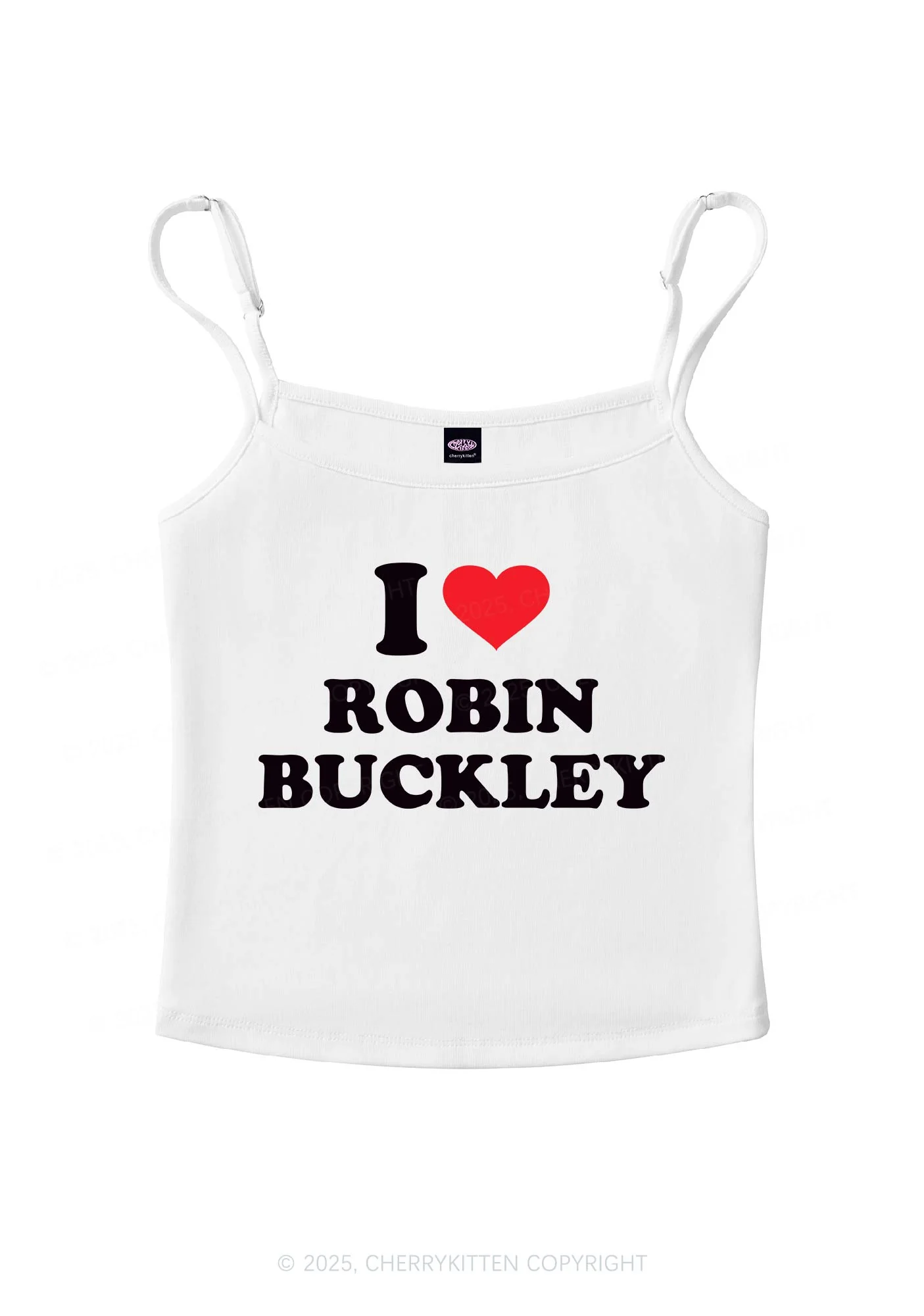 I Love RB Pride Y2K Spaghetti Strap Cami Cherrykitten - Image 4