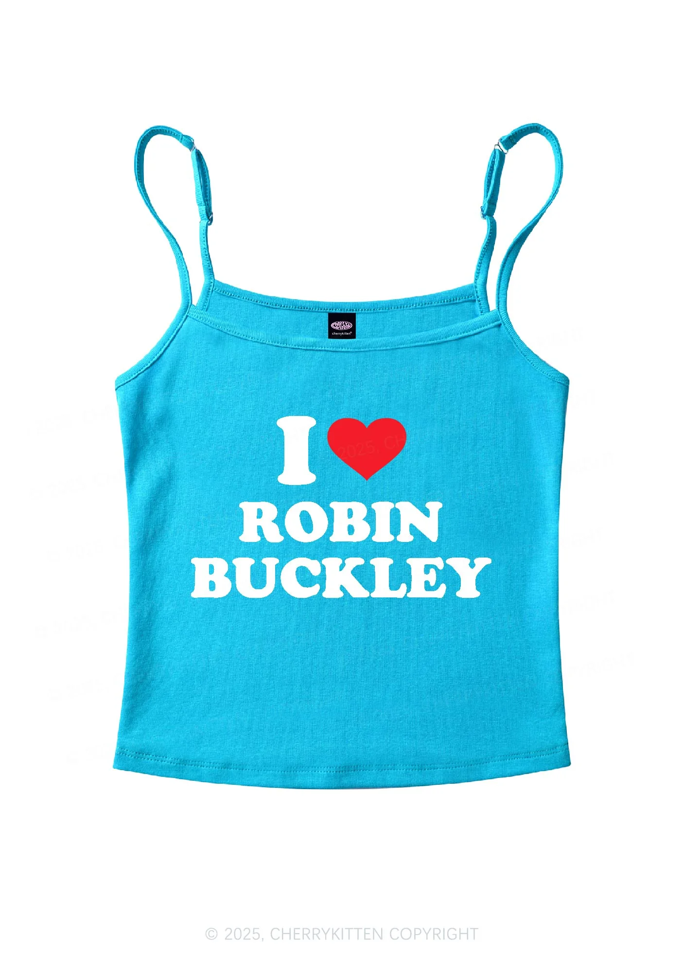 I Love RB Pride Y2K Spaghetti Strap Cami Cherrykitten - Image 5