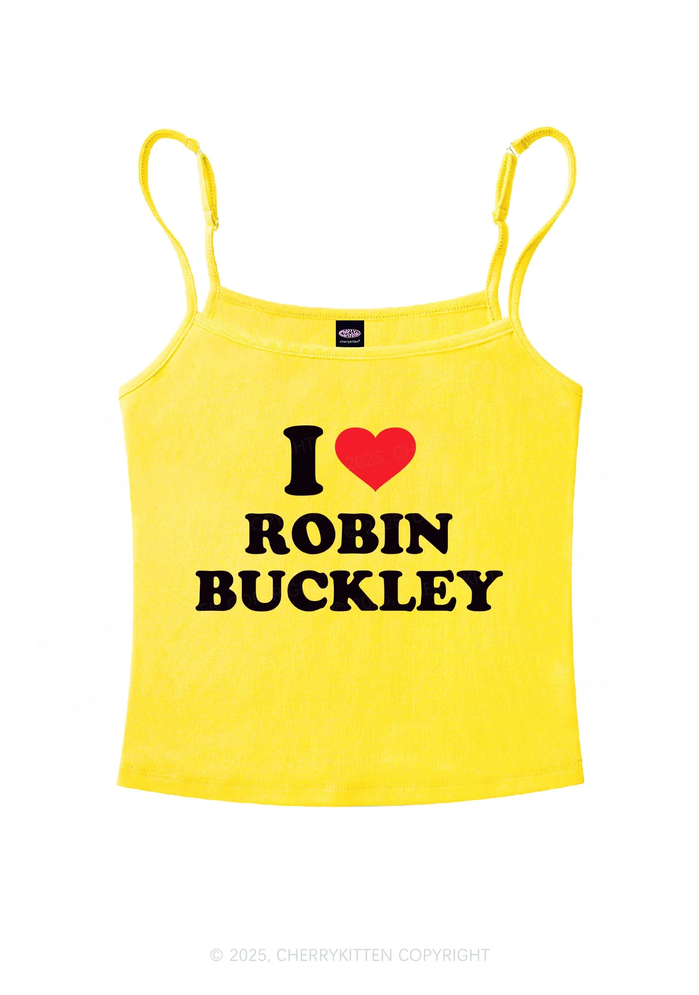 I Love RB Pride Y2K Spaghetti Strap Cami Cherrykitten - Image 7