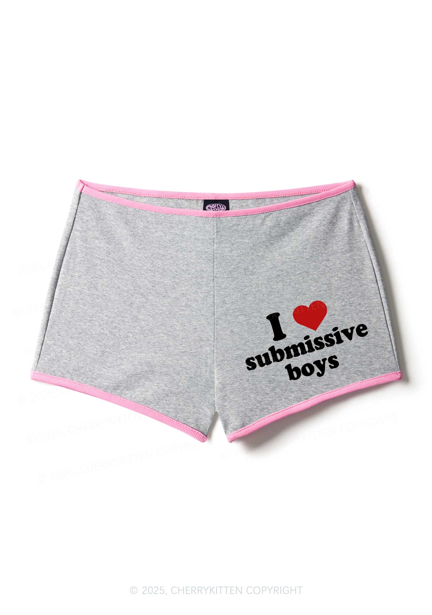 I Love S Boys Y2K Booty Shorts Cherrykitten - Image 4