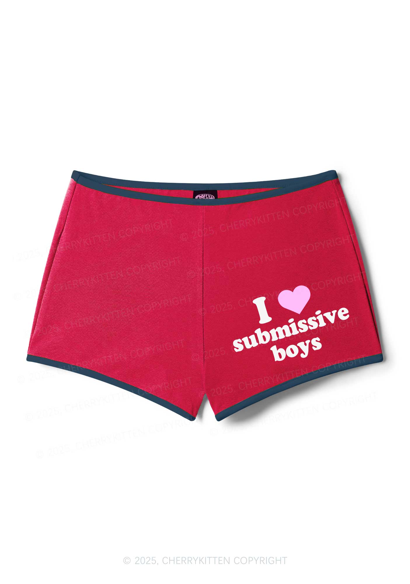 I Love S Boys Y2K Booty Shorts Cherrykitten - Image 5