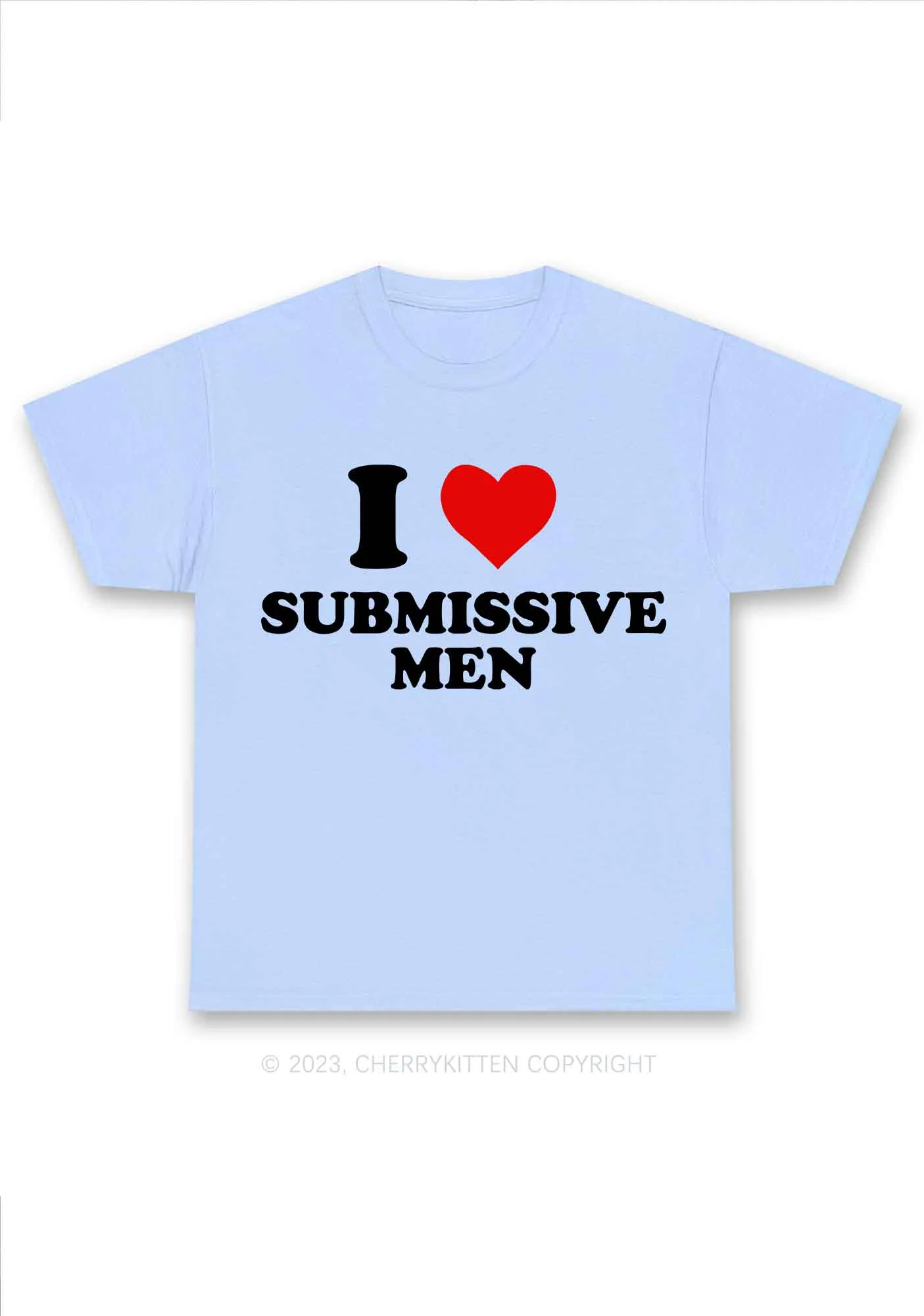 I Love S Men Y2K Chunky Shirt Cherrykitten - Image 7