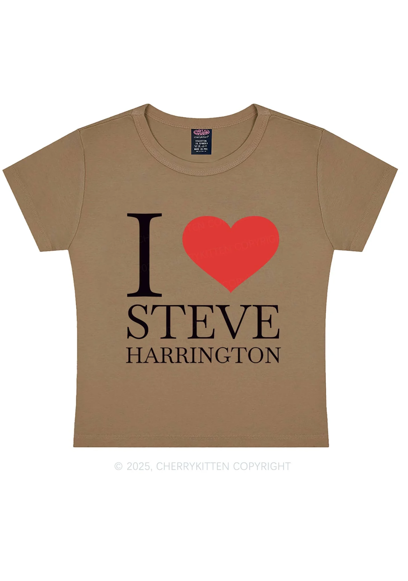 I Love SH Y2K Baby Tee Cherrykitten - Image 9