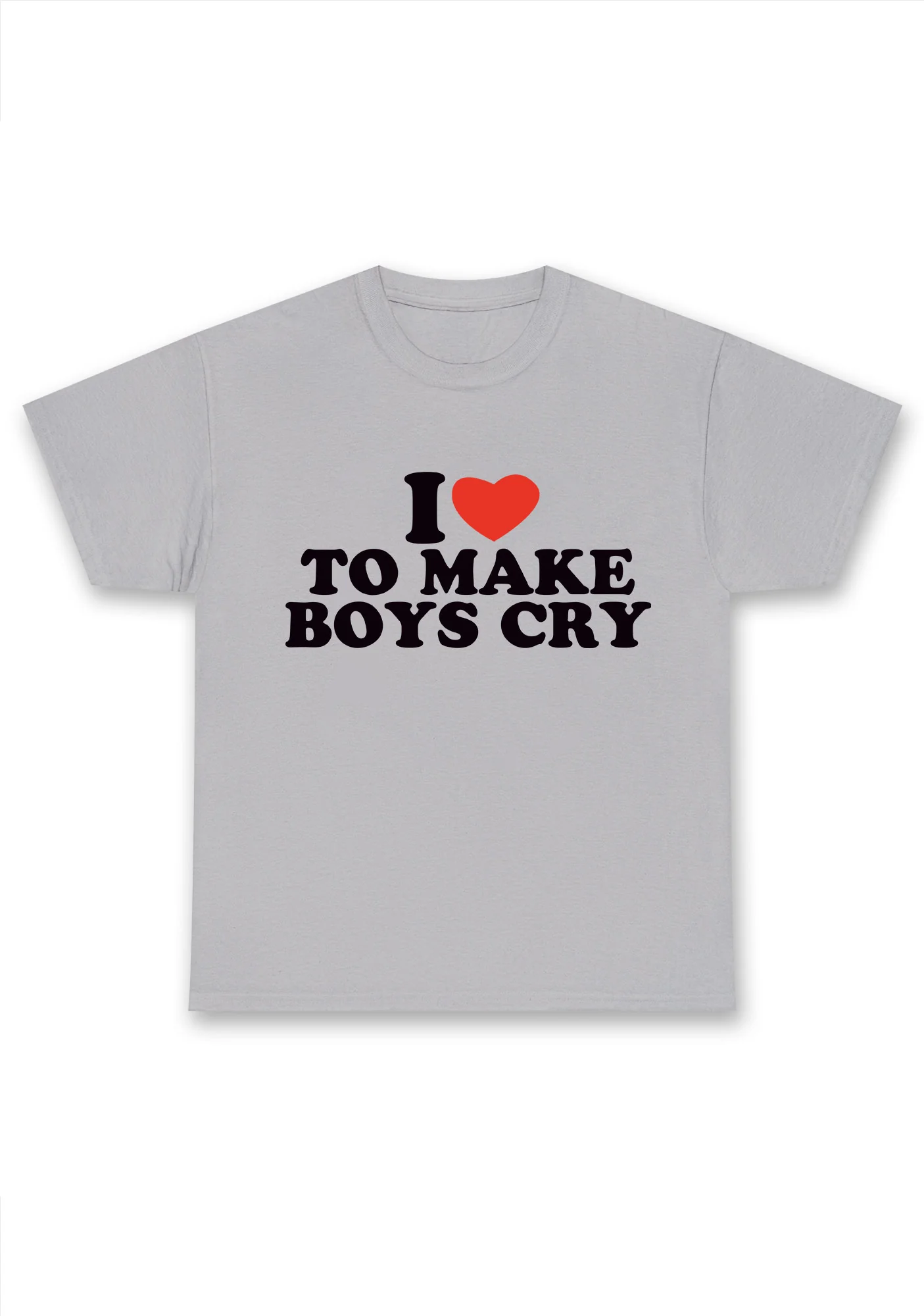 I Love To Make Boys Cry Chunky Shirt - Image 5