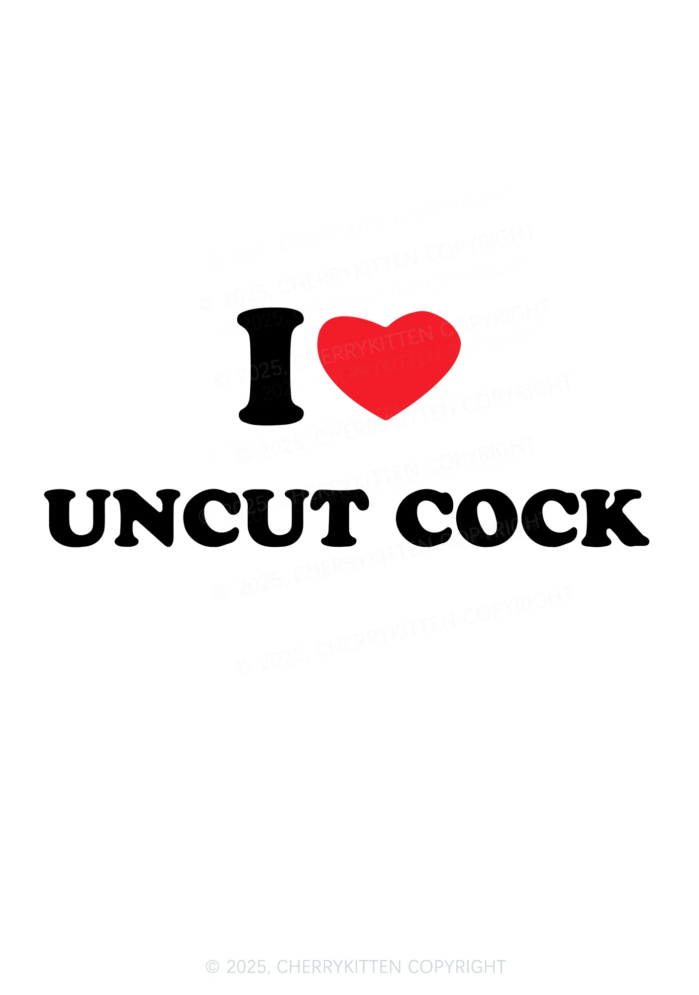 I Love Uncut Cxck Y2K Bikini String Thong Cherrykitten - Image 2