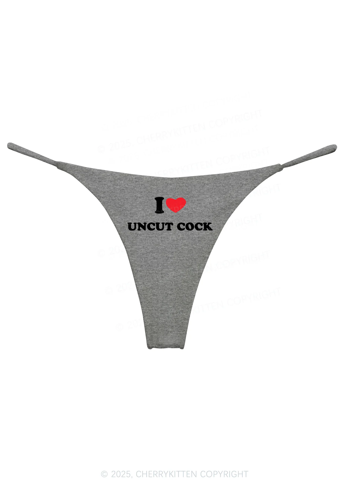 I Love Uncut Cxck Y2K Bikini String Thong Cherrykitten - Image 9