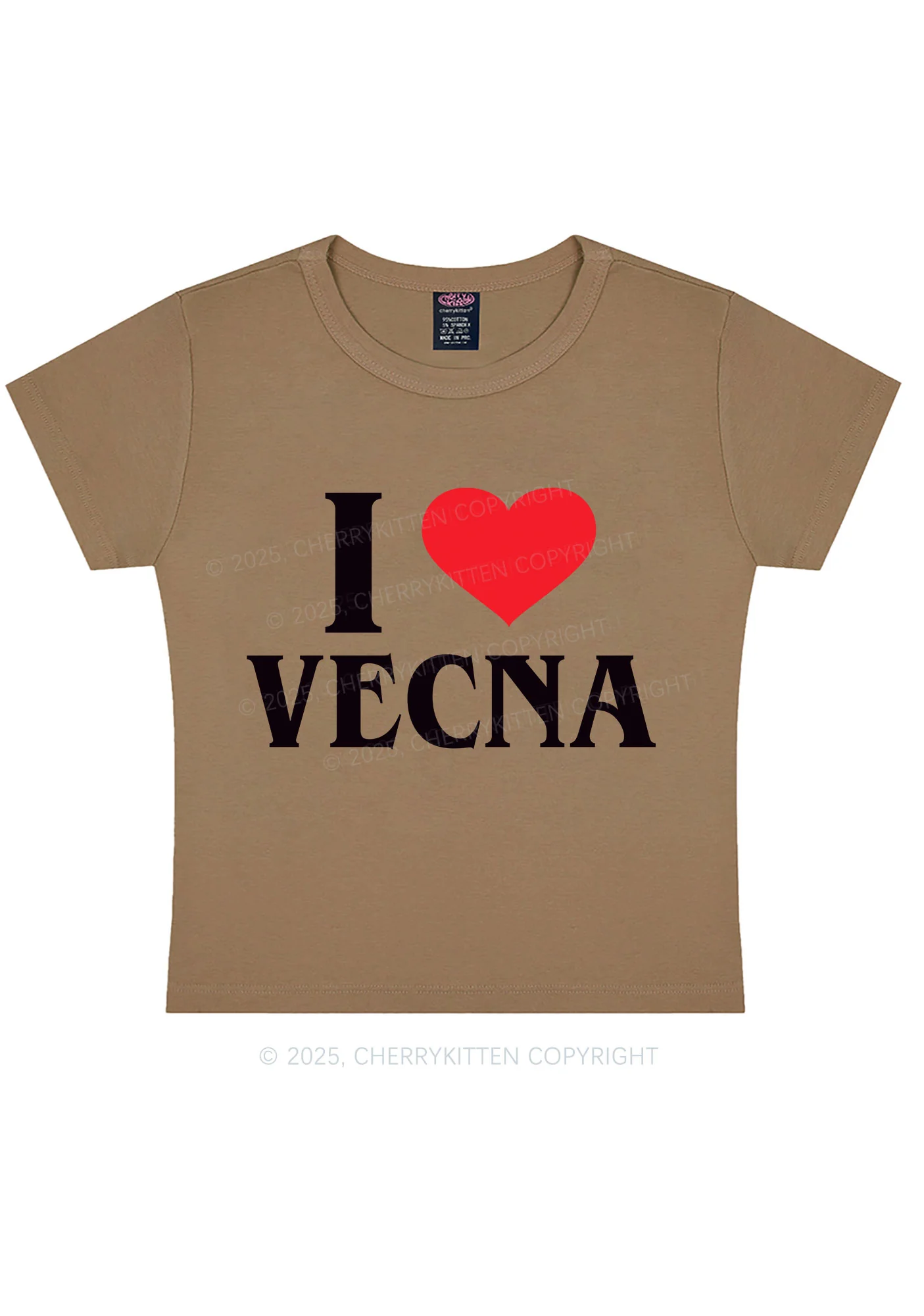 I Love VN Y2K Baby Tee Cherrykitten - Image 10