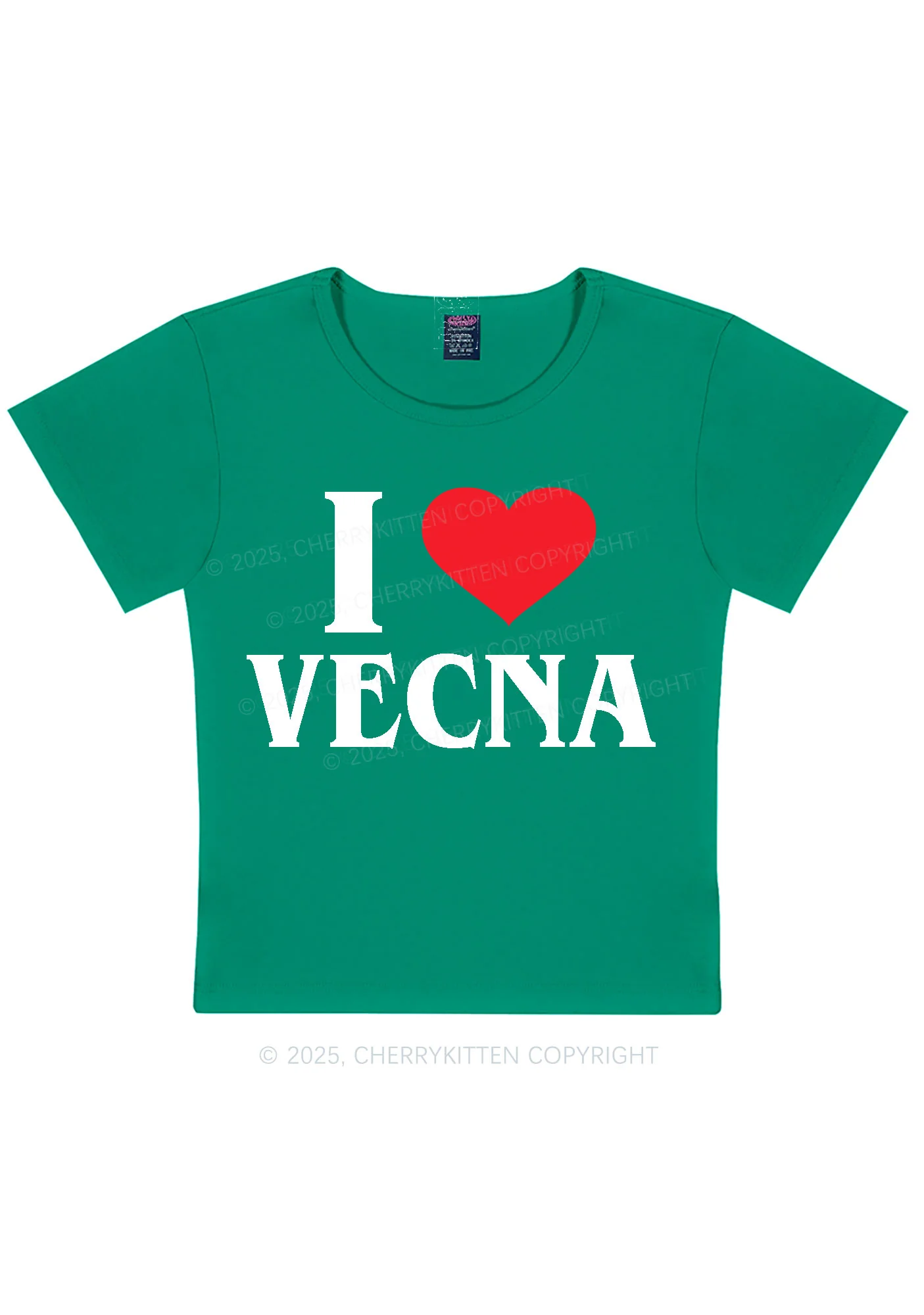 I Love VN Y2K Baby Tee Cherrykitten - Image 11