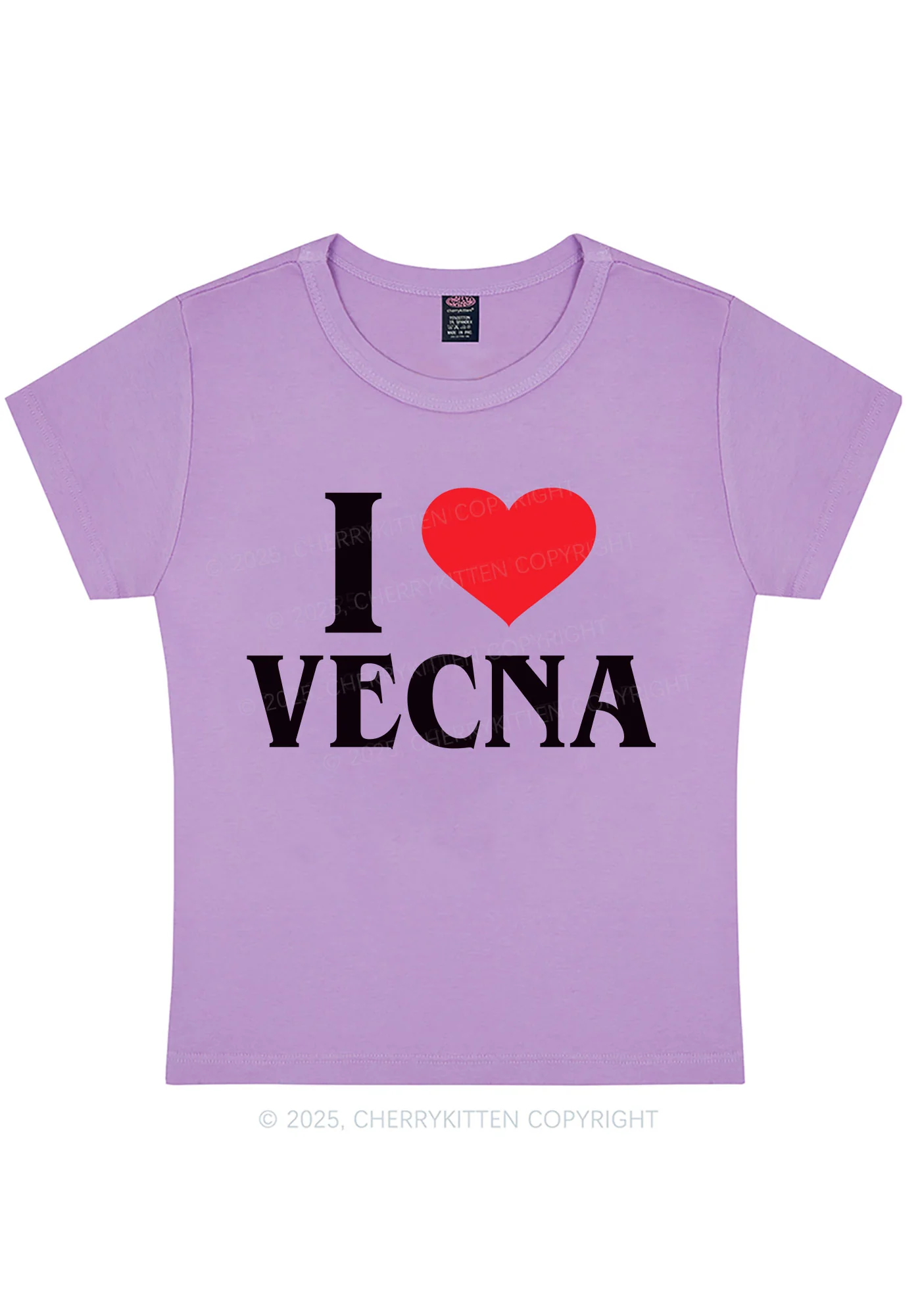 I Love VN Y2K Baby Tee Cherrykitten - Image 6