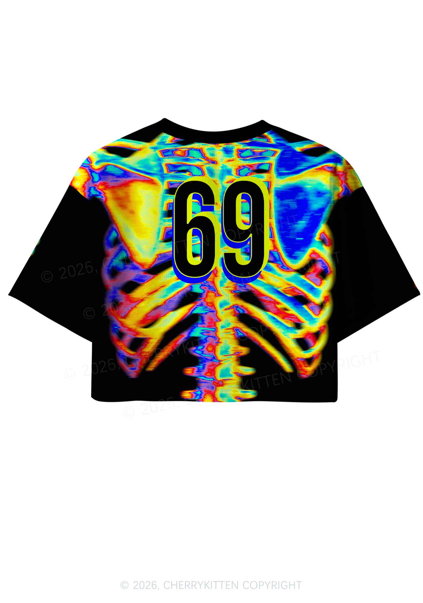 I Prefer The DJ Y2K Crop Sport Jersey Shirts Cherrykitten - Image 4