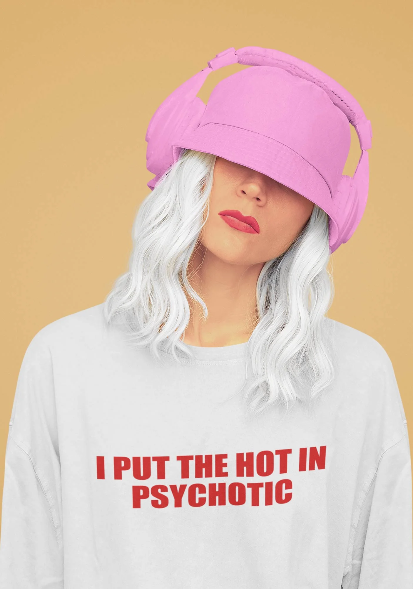 I Put The Hot In Psychotic Y2K Sweatshirt - Image 2