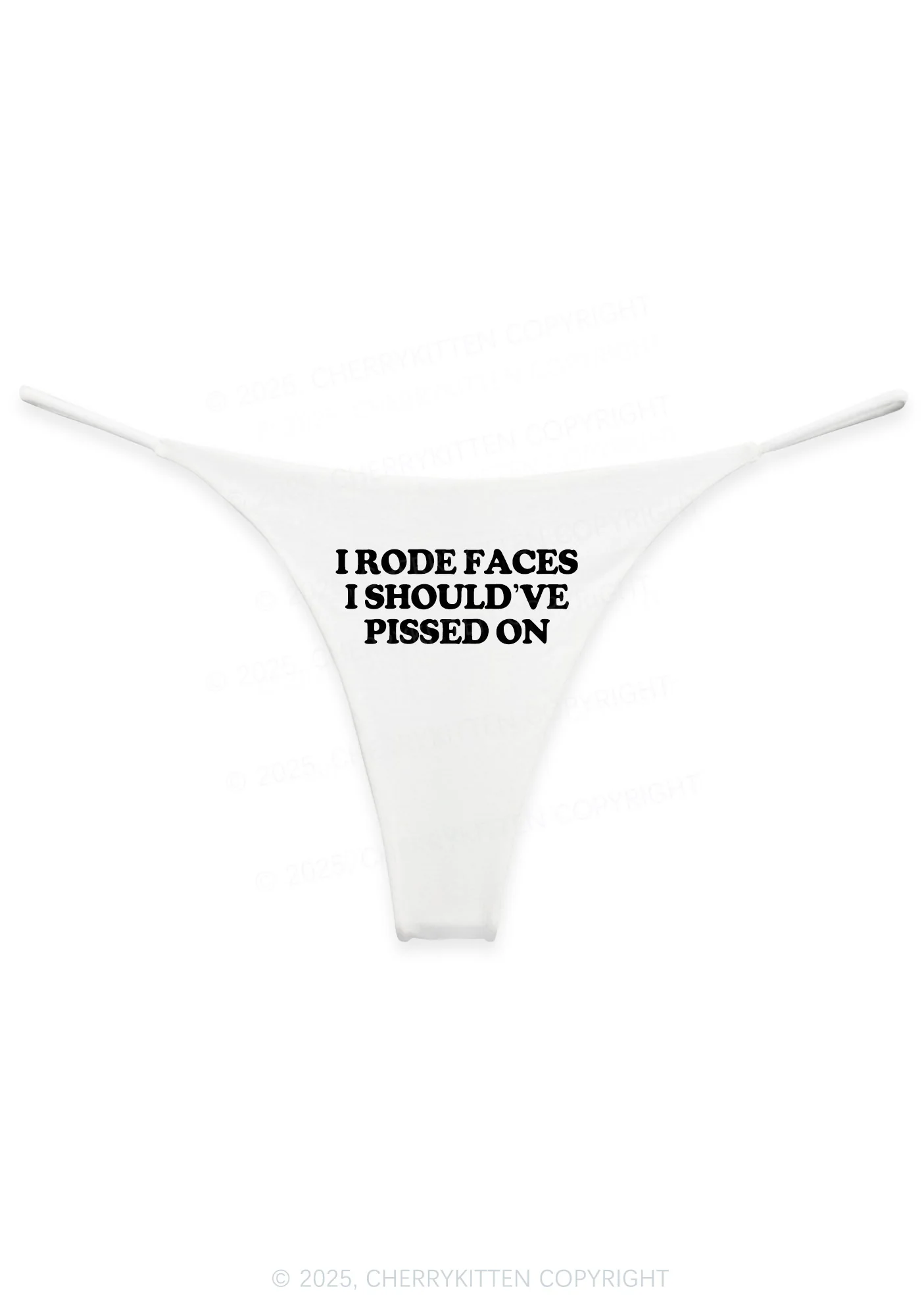 I Rode Faces Y2K Bikini String Thong Cherrykitten - Image 7