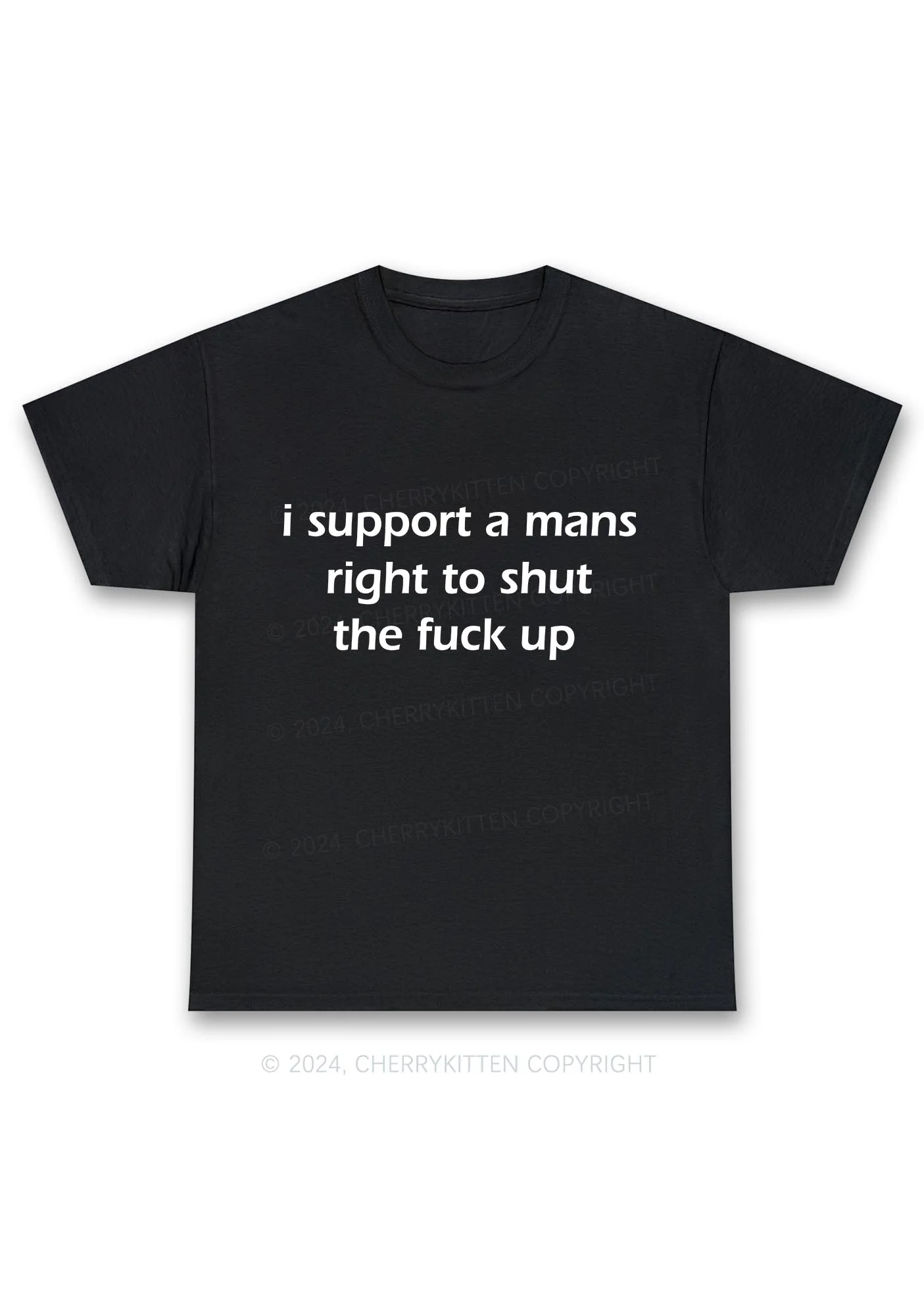I Support A Mans Right Y2K Chunky Shirt Cherrykitten - Image 3