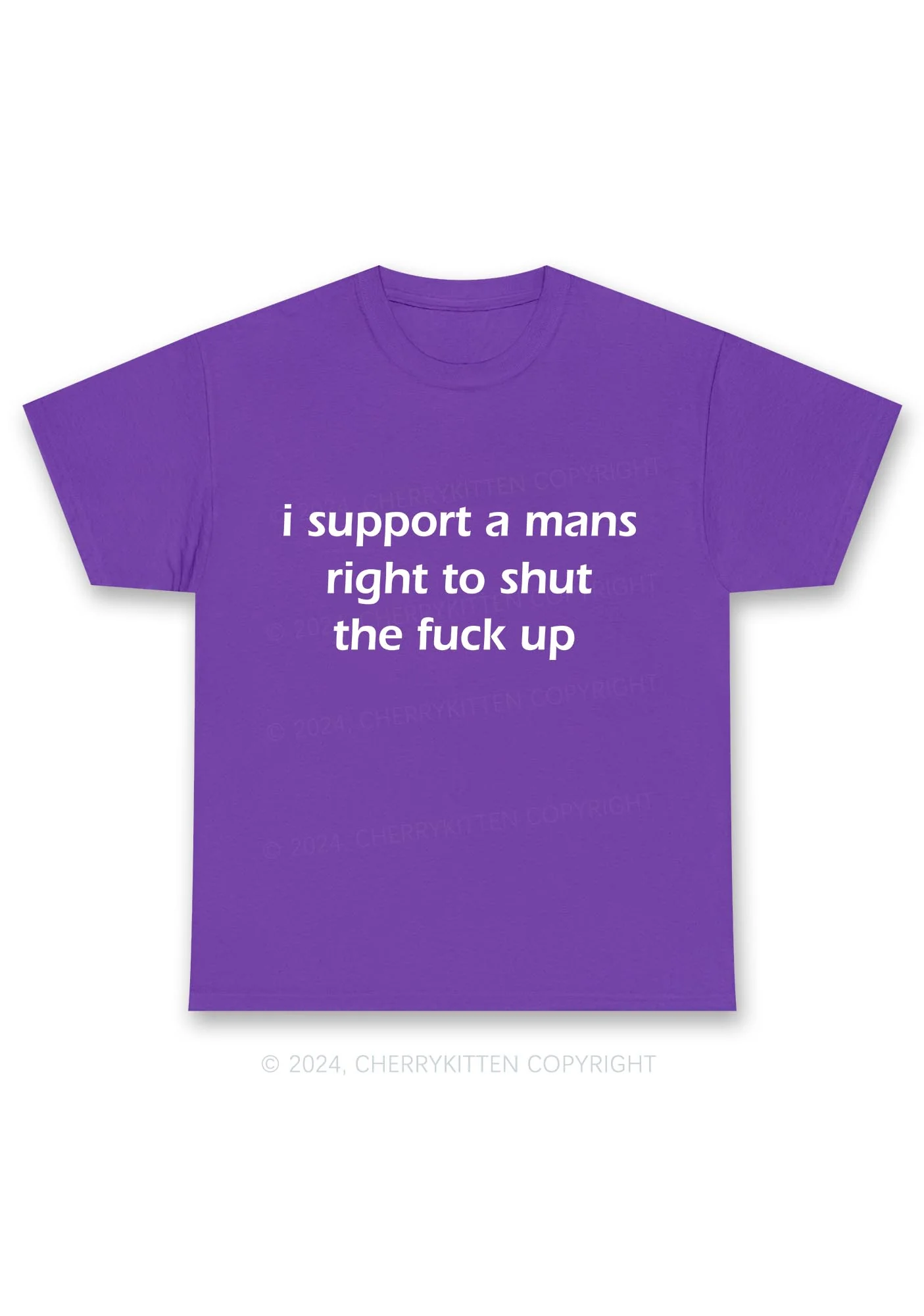 I Support A Mans Right Y2K Chunky Shirt Cherrykitten - Image 4