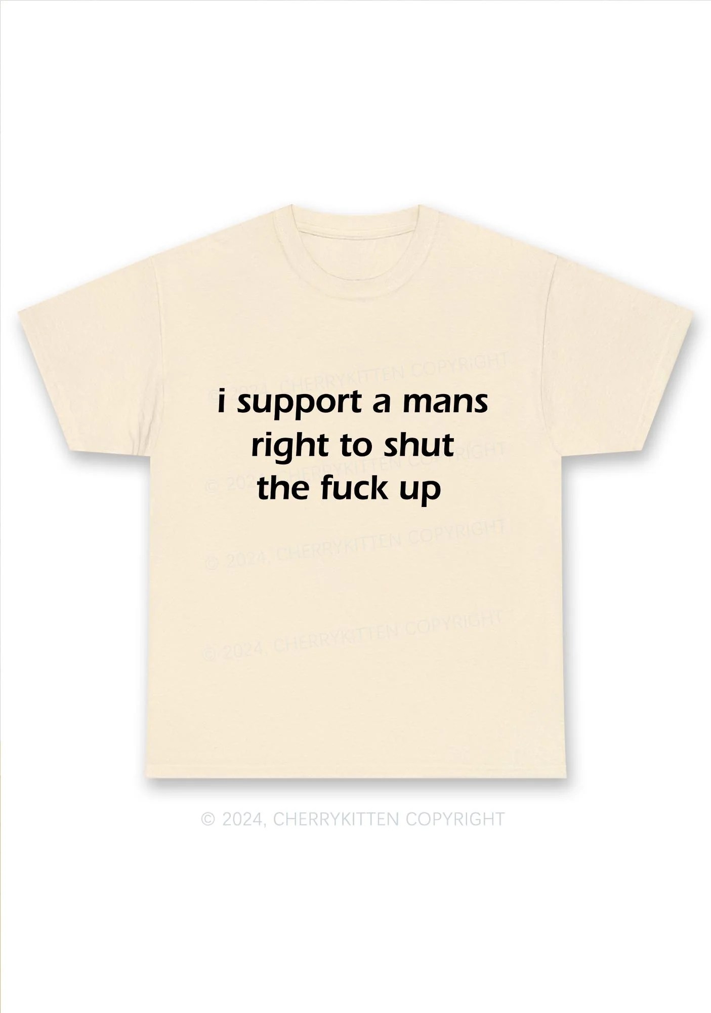 I Support A Mans Right Y2K Chunky Shirt Cherrykitten - Image 5