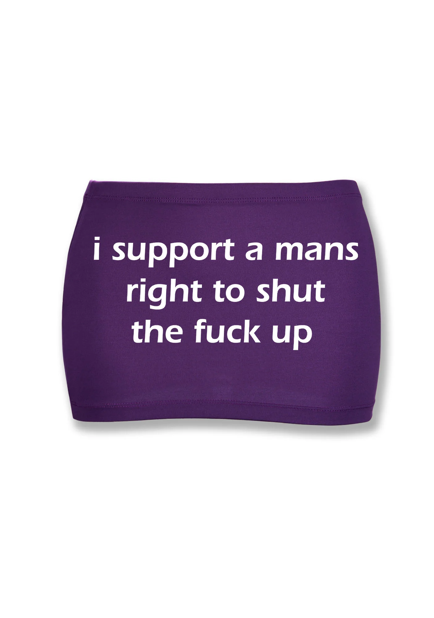 I Support A Mans Right Y2K Mini Hip Skirt Cherrykitten - Image 5