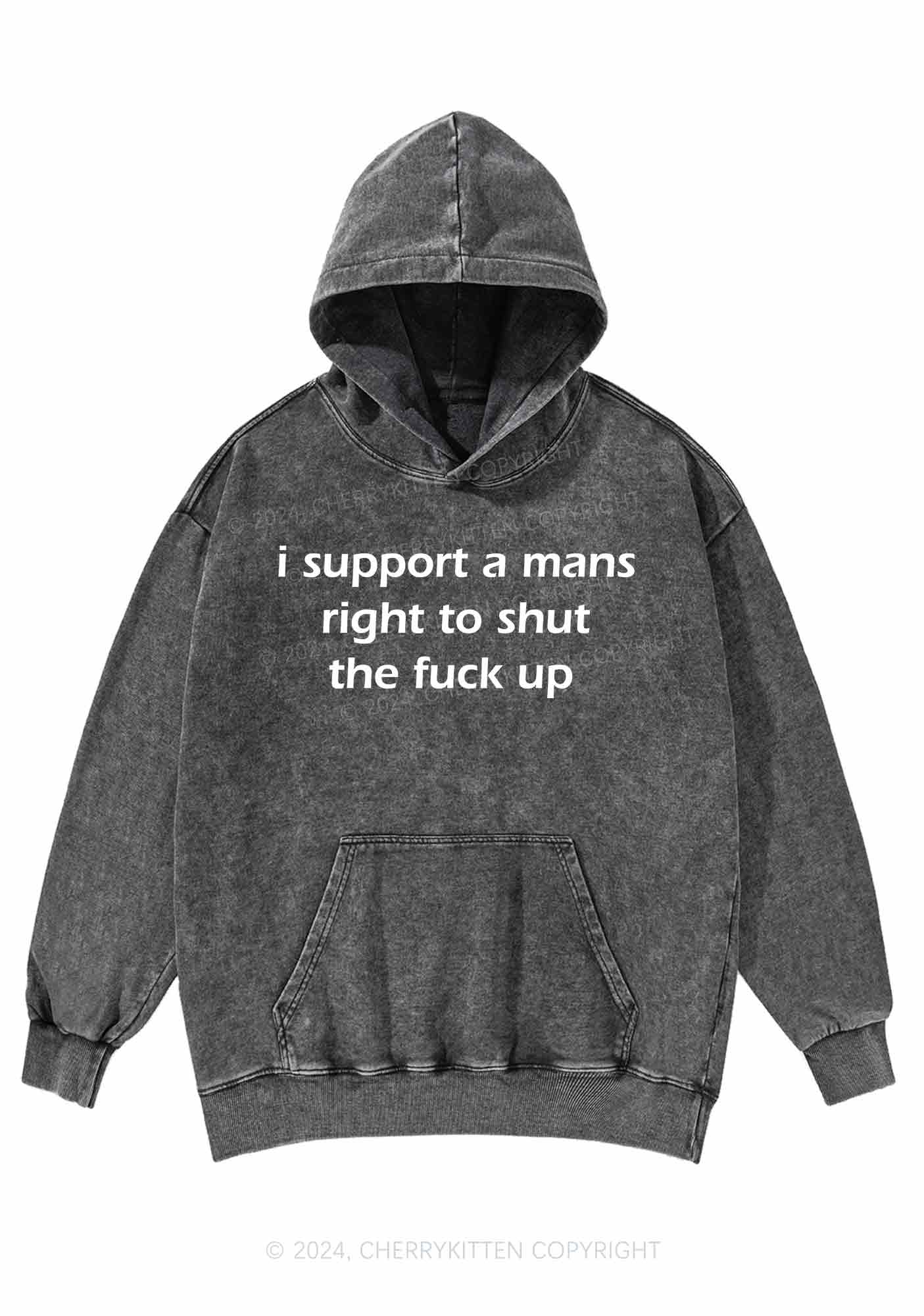 I Support A Mans Right Y2K Washed Hoodie Cherrykitten - Image 3