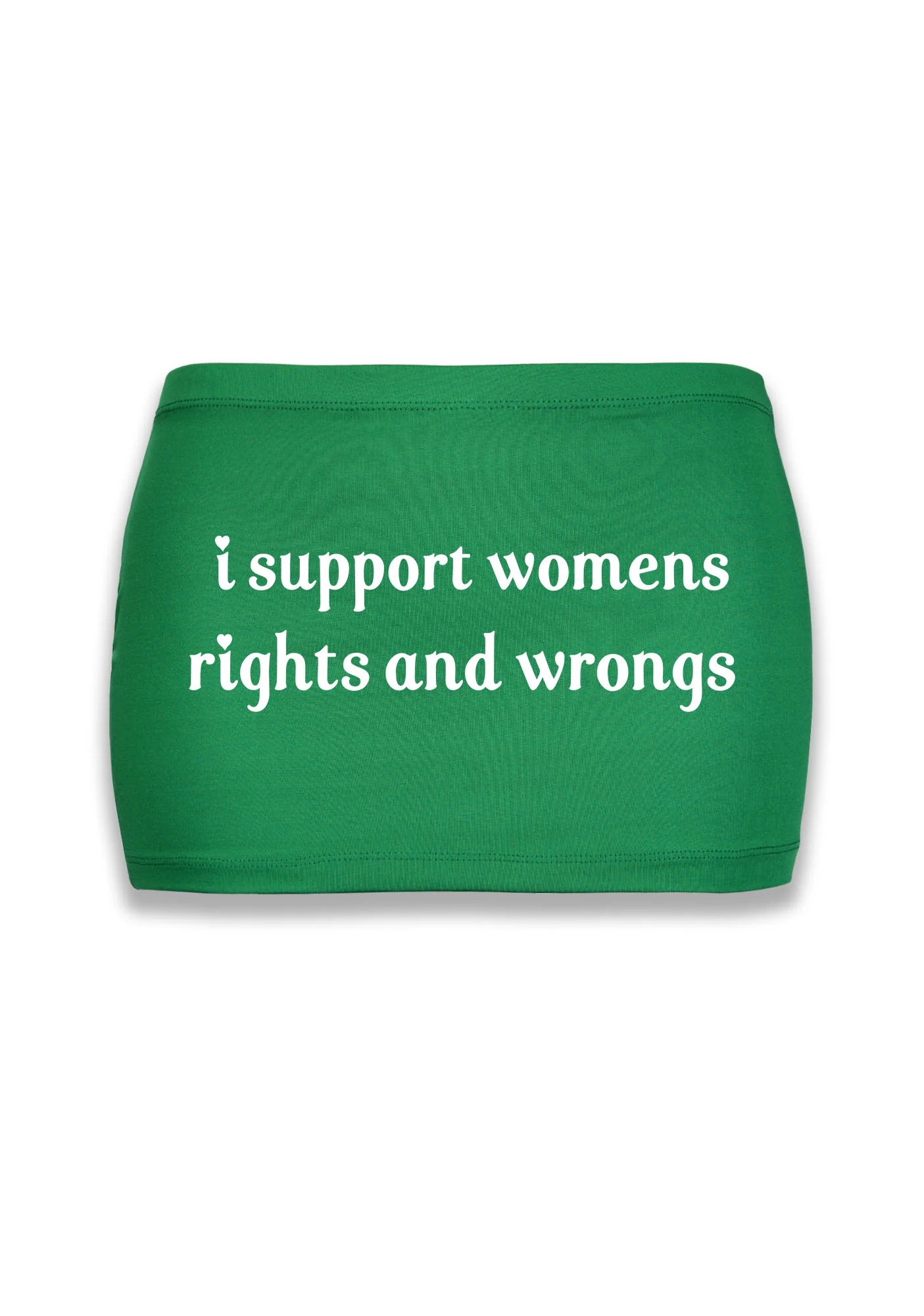 I Support Women Y2K Mini Hip Skirt Cherrykitten - Image 6