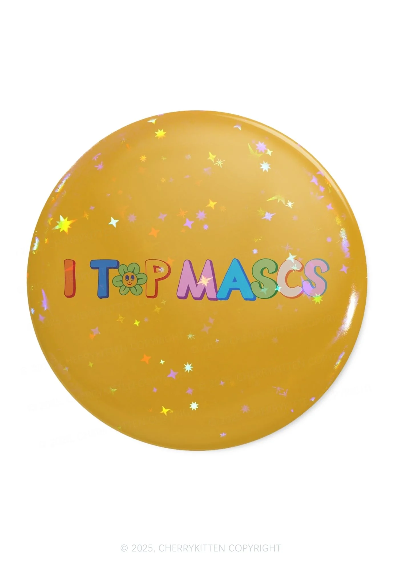 I Top Mascs Pride 1Pc Y2K Pin Badge Cherrykitten - Image 4