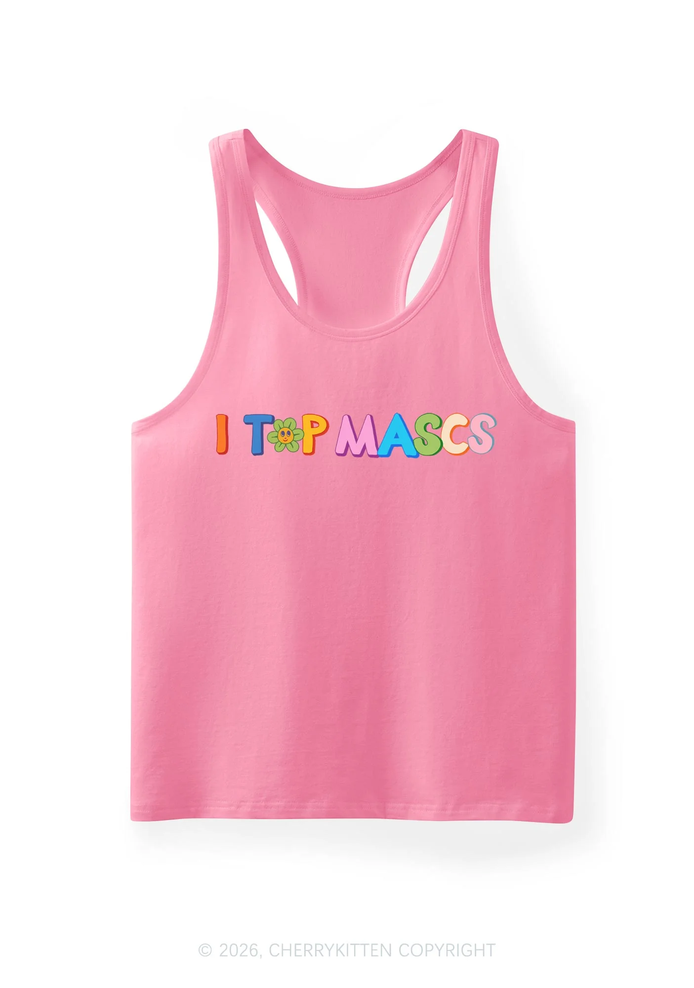 I Top Mascs Pride Y2K Men Racerback Tank Top Cherrykitten - Image 8