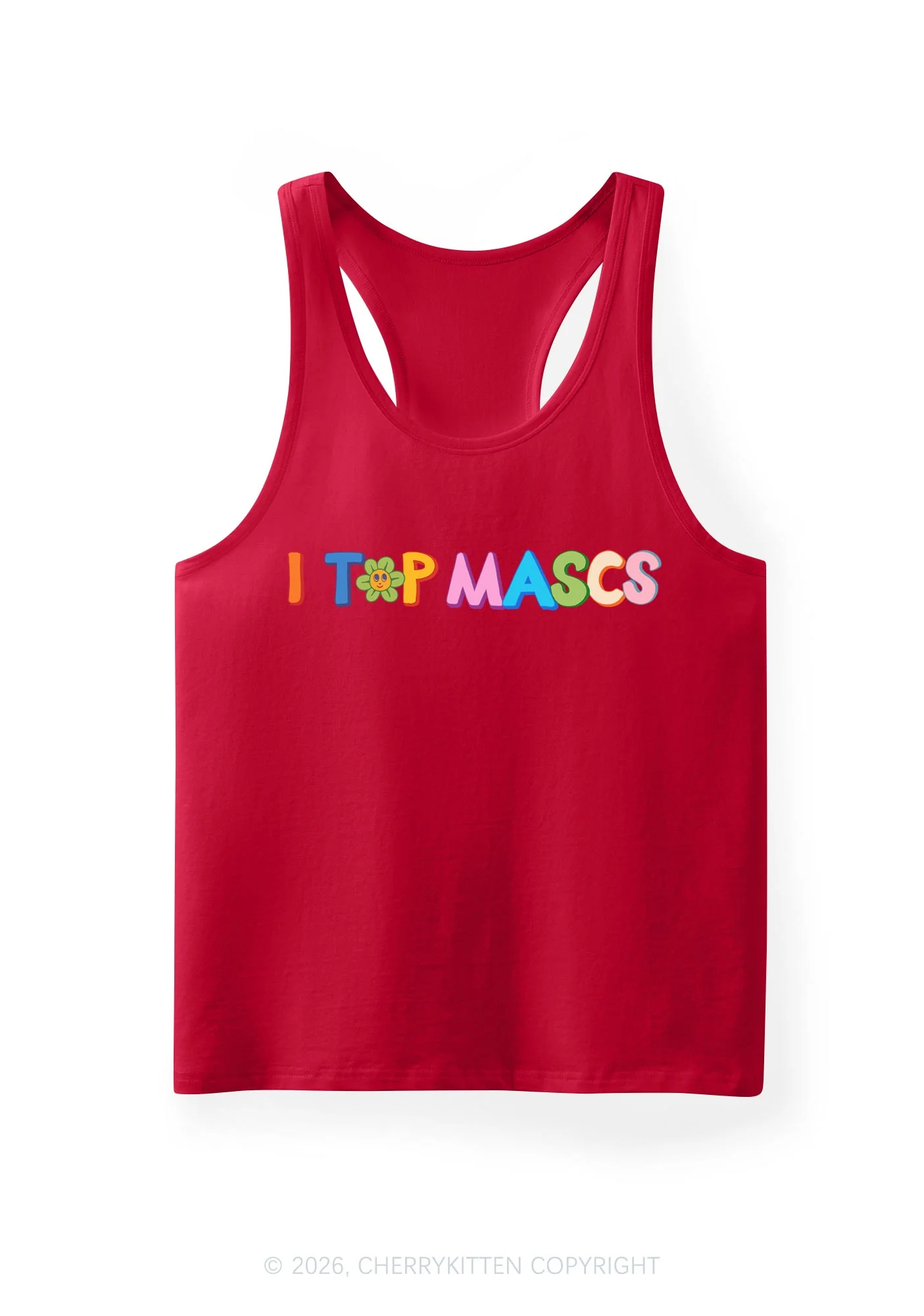 I Top Mascs Pride Y2K Men Racerback Tank Top Cherrykitten - Image 9