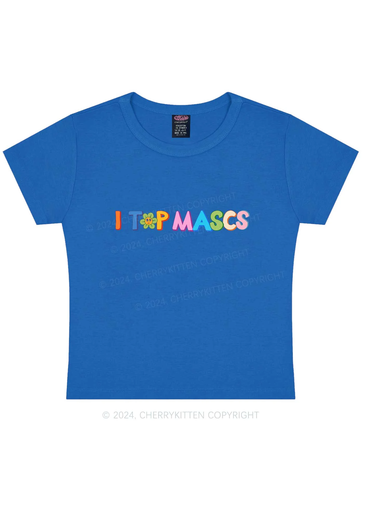 I Top Mascs Y2K Baby Tee Cherrykitten - Image 10