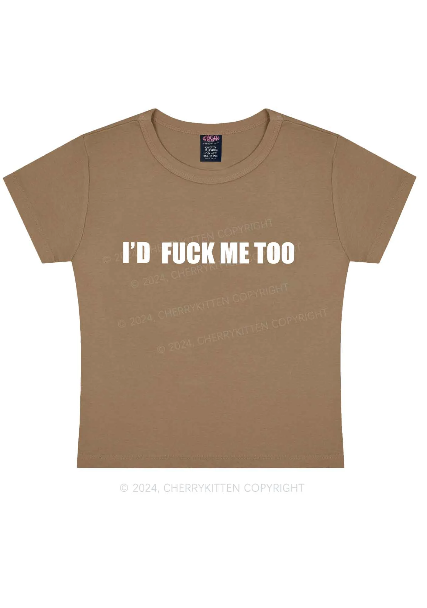 I'd Fxxk Me Too Y2K Baby Tee Cherrykitten - Image 10