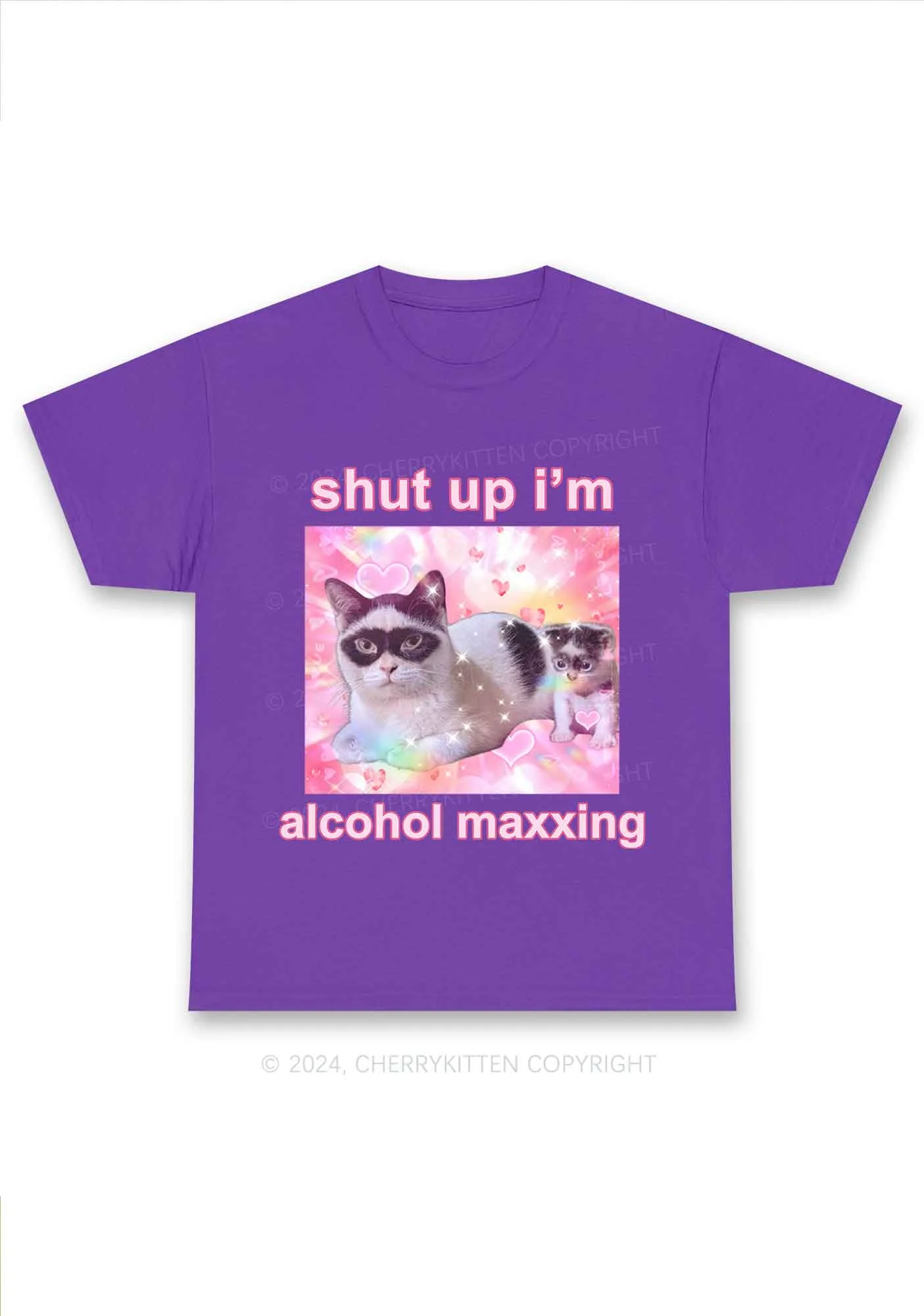 I'm Alcohol Maxxing Y2K Chunky Shirt Cherrykitten - Image 3