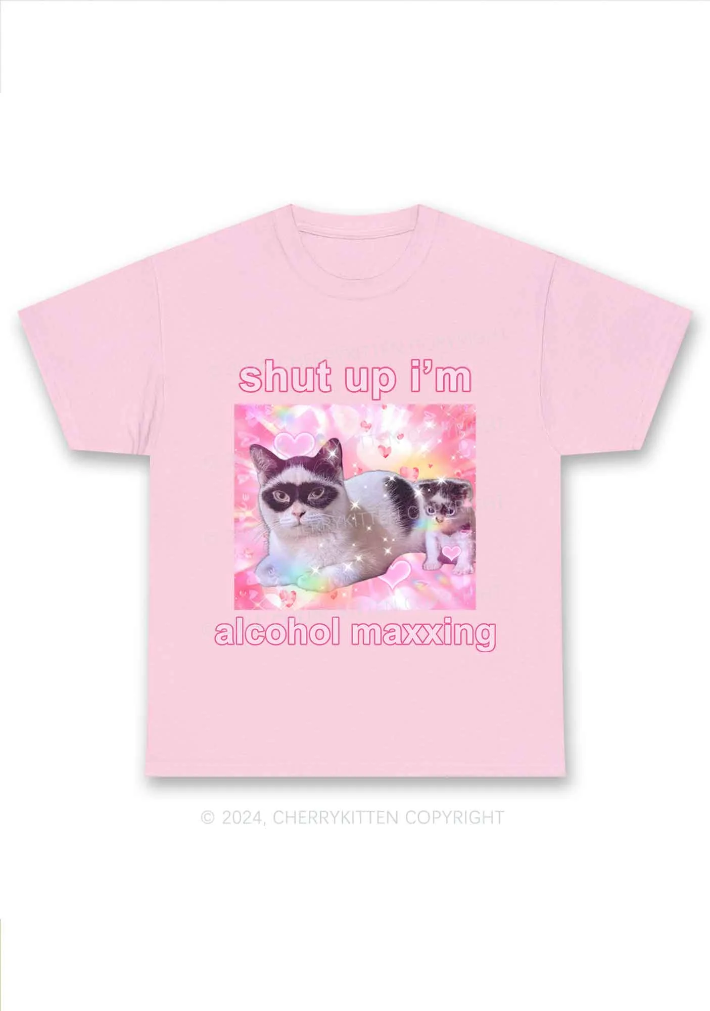 I'm Alcohol Maxxing Y2K Chunky Shirt Cherrykitten - Image 6