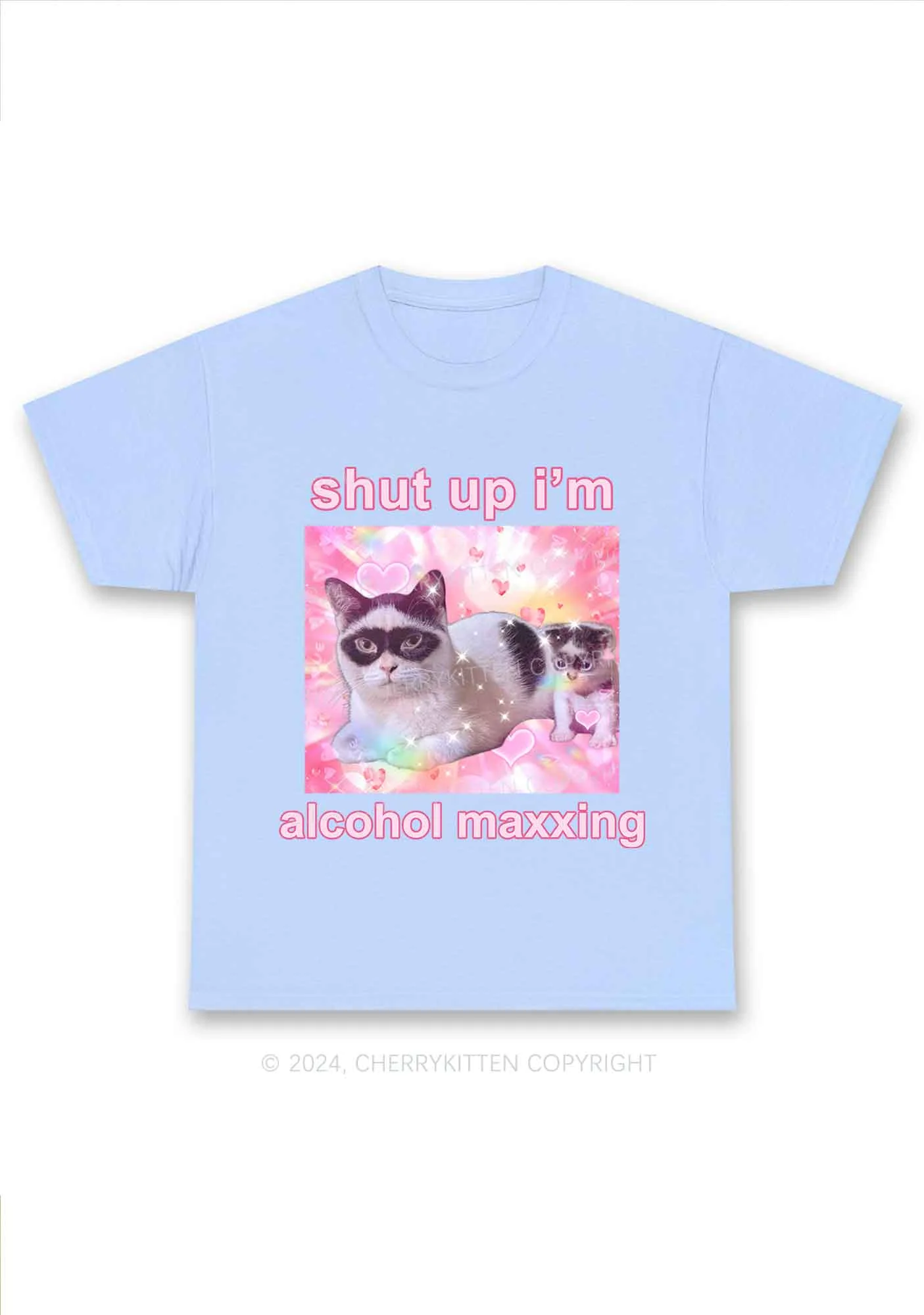 I'm Alcohol Maxxing Y2K Chunky Shirt Cherrykitten - Image 8