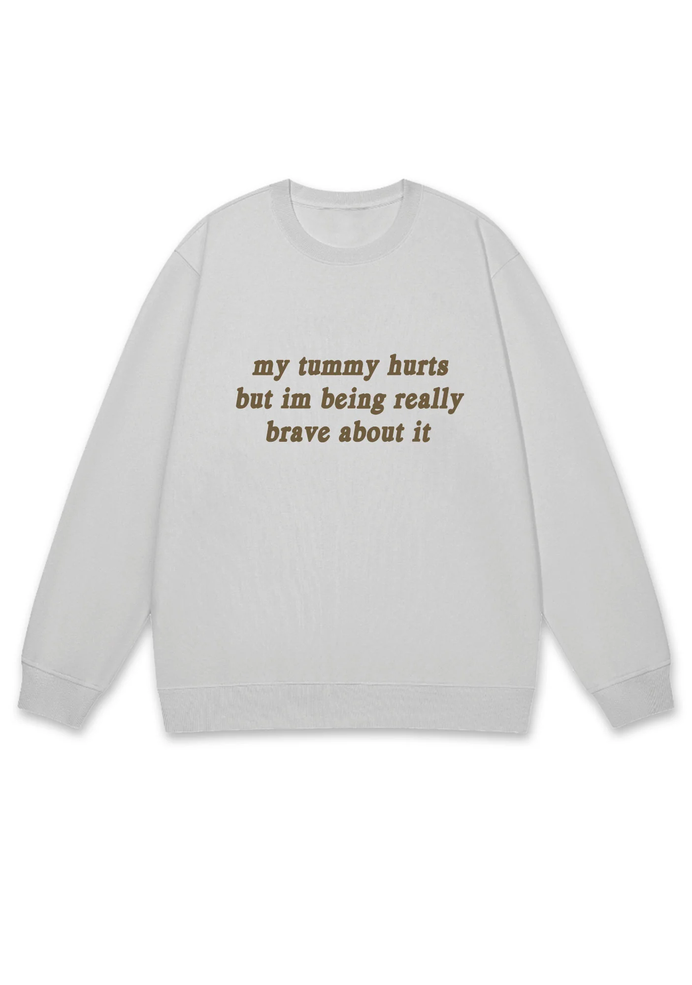 Im Being Really Brave About It Y2K Sweatshirt - Image 3