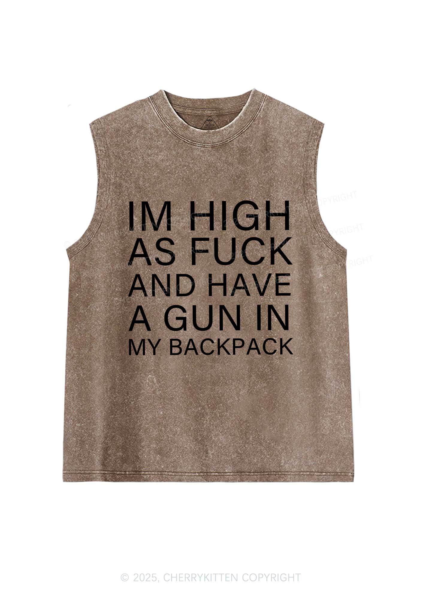 Im High Y2K Washed Tank Cherrykitten - Image 6