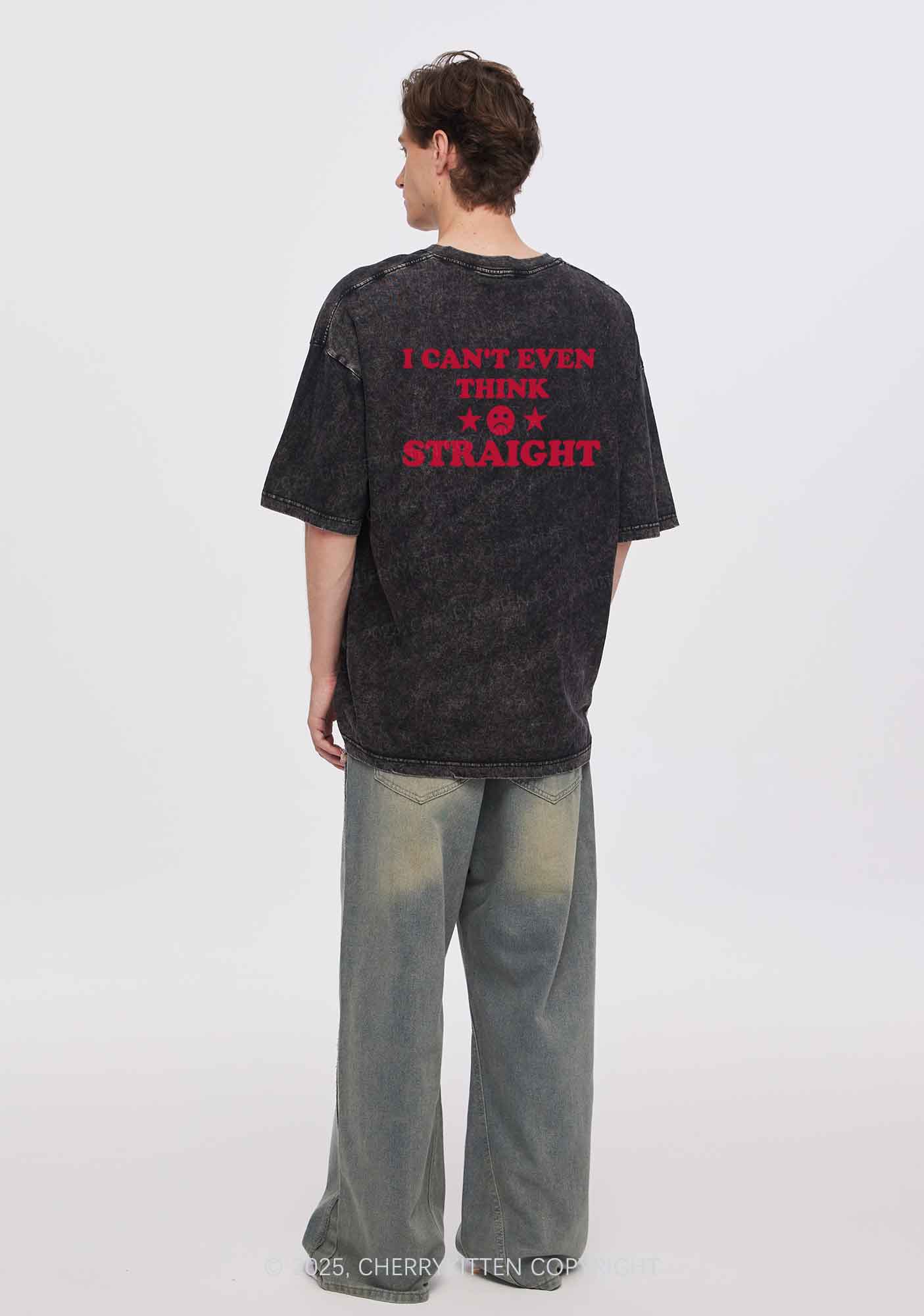Im So Gay Two Sides Pride Y2K Shirts Washed Tee Cherrykitten - Image 3