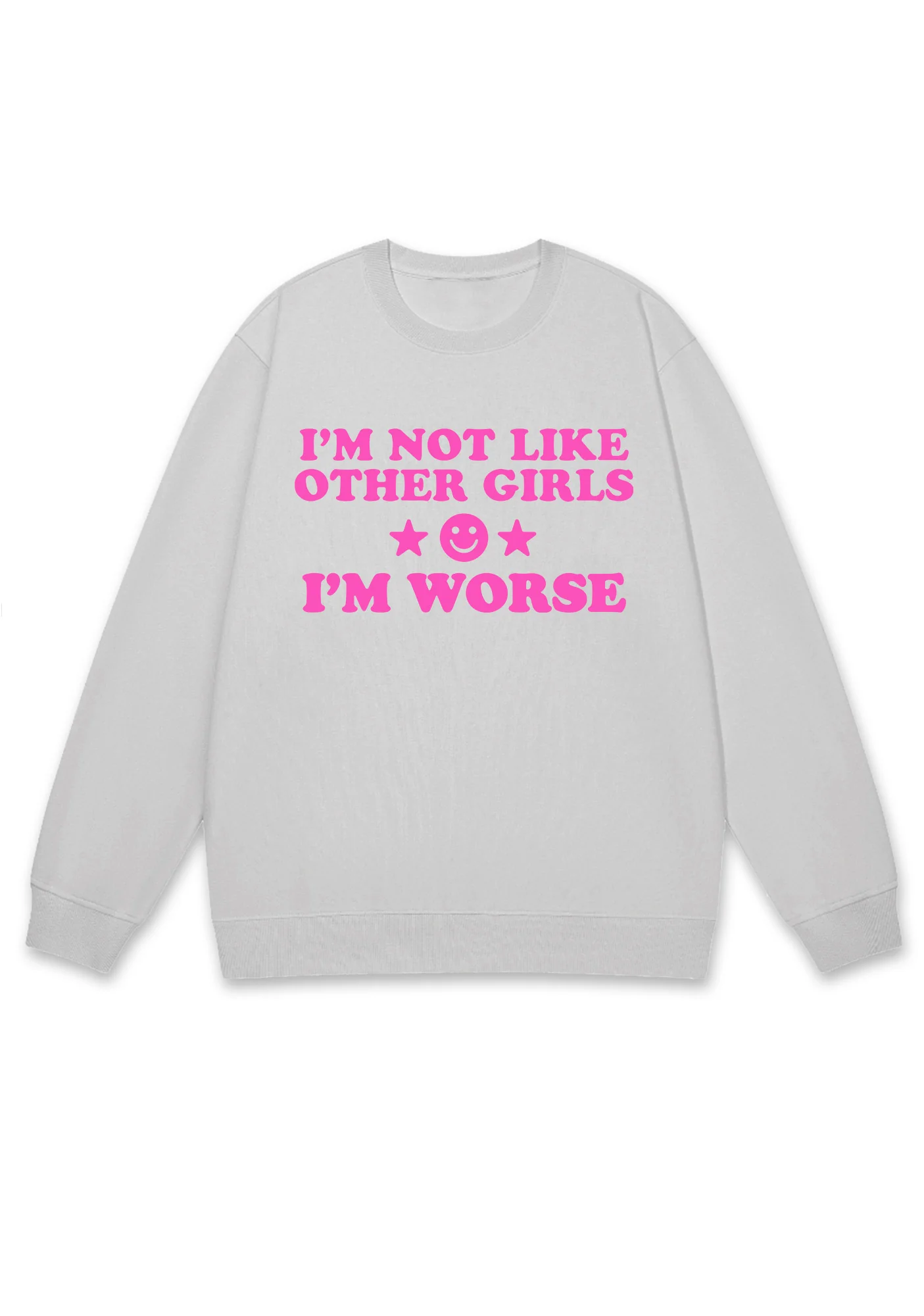 I'm Worse Y2K Sweatshirt - Image 5