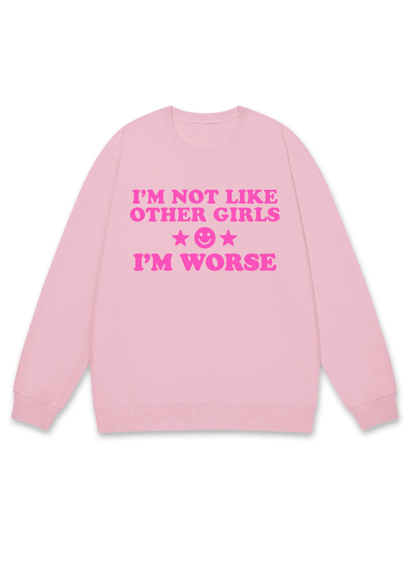 I'm Worse Y2K Sweatshirt - Image 6