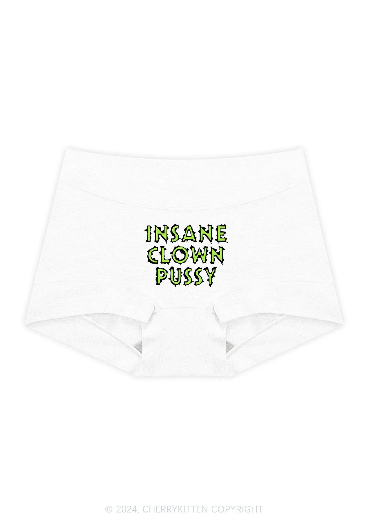 Insane Clown Puxxy Y2K Mid Rise Waist Boyshort Cherrykitten - Image 4