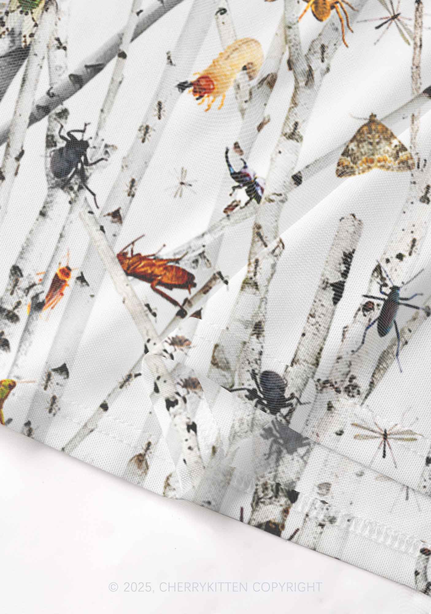 Insects On Birch Y2K Mesh Cami Tank Cherrykitten - Image 4