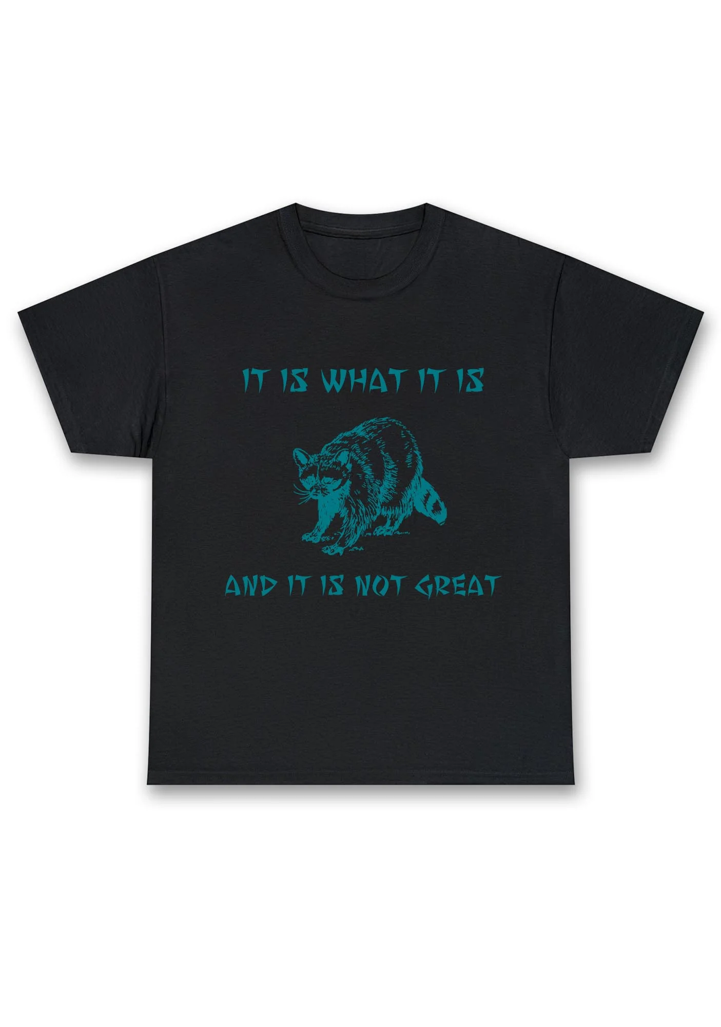 It Is What It Is And It Is Not Great Chunky Shirt - Image 3