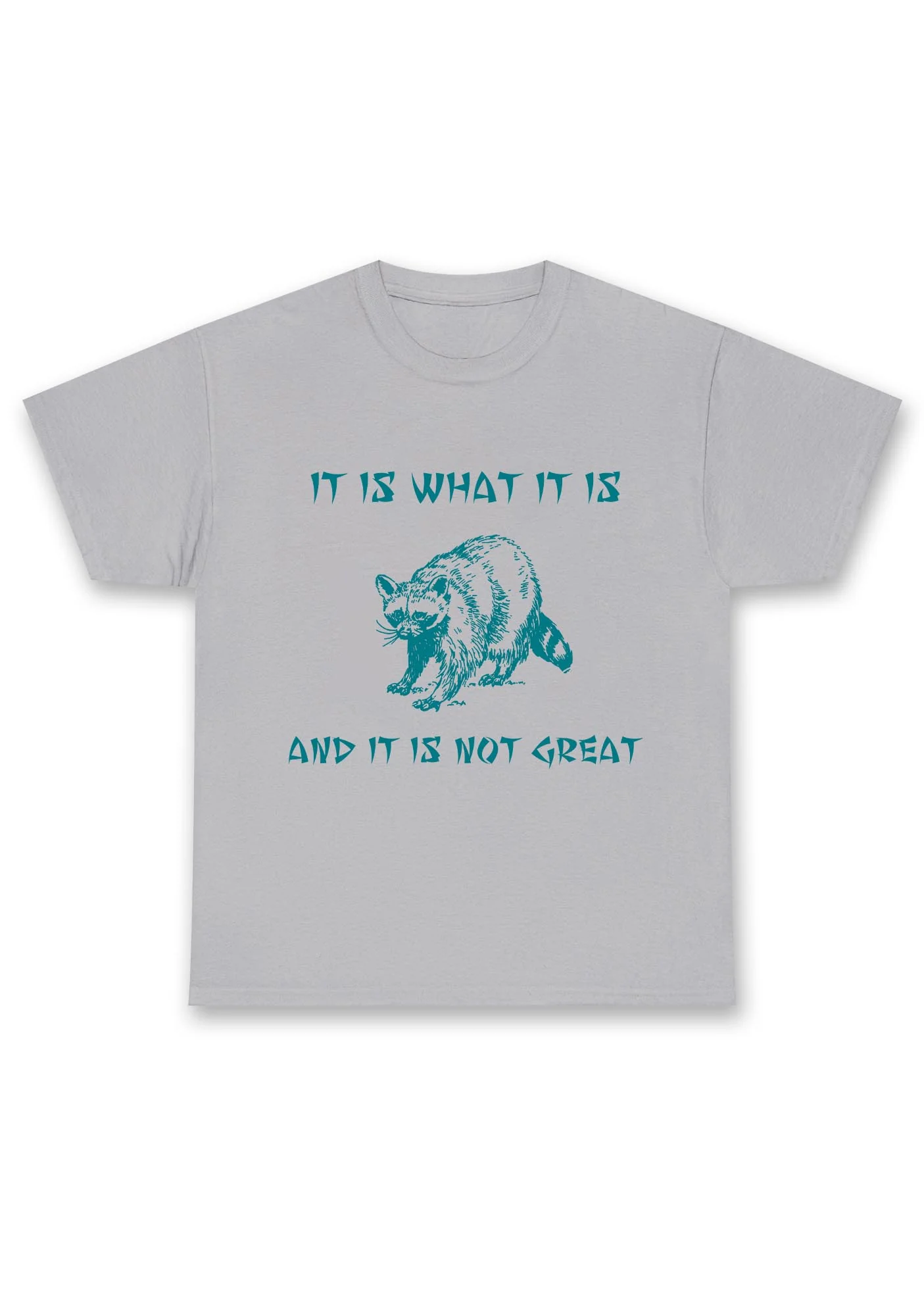 It Is What It Is And It Is Not Great Chunky Shirt - Image 6