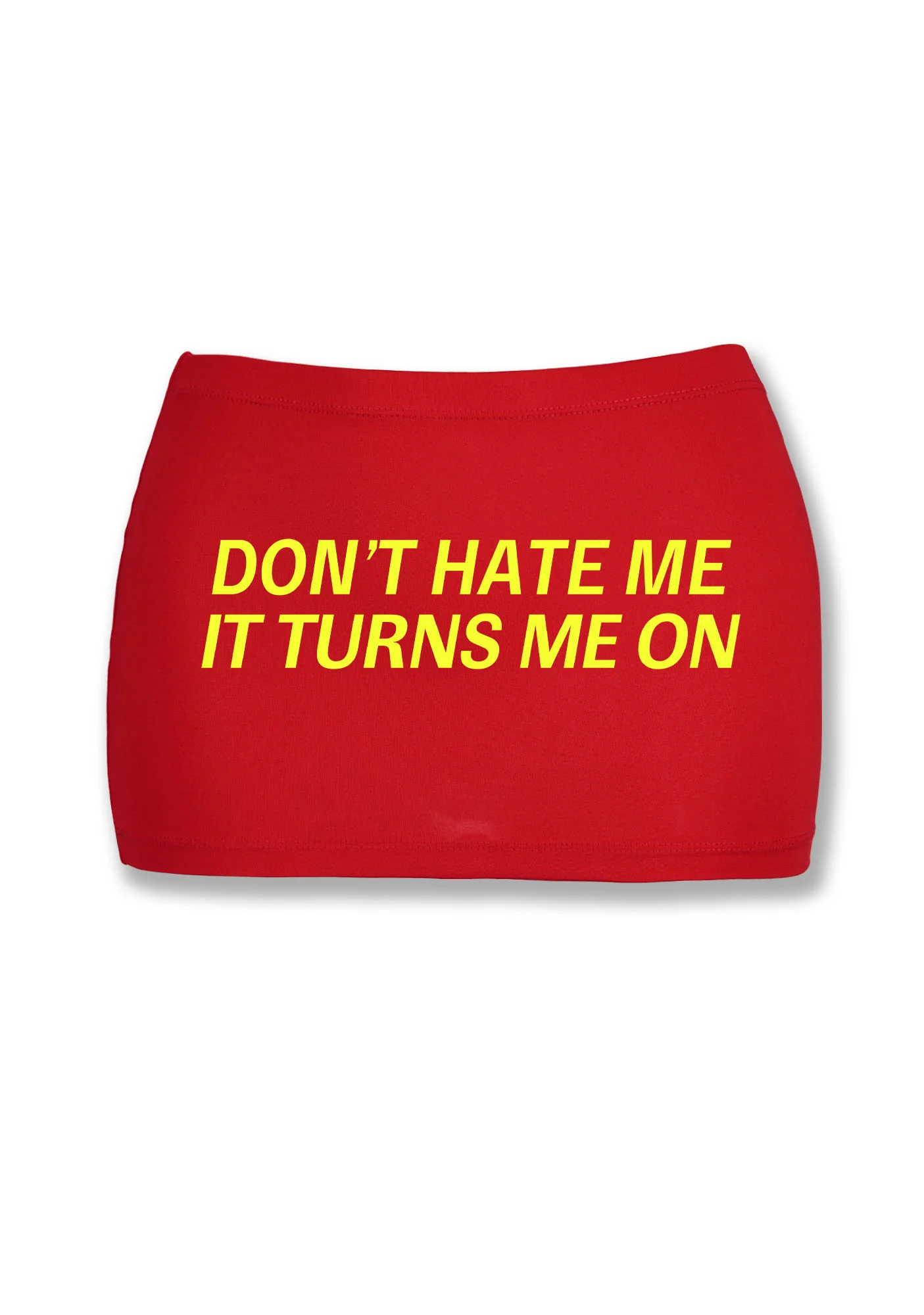 It Turns Me On Y2K Mini Hip Skirt Cherrykitten - Image 3
