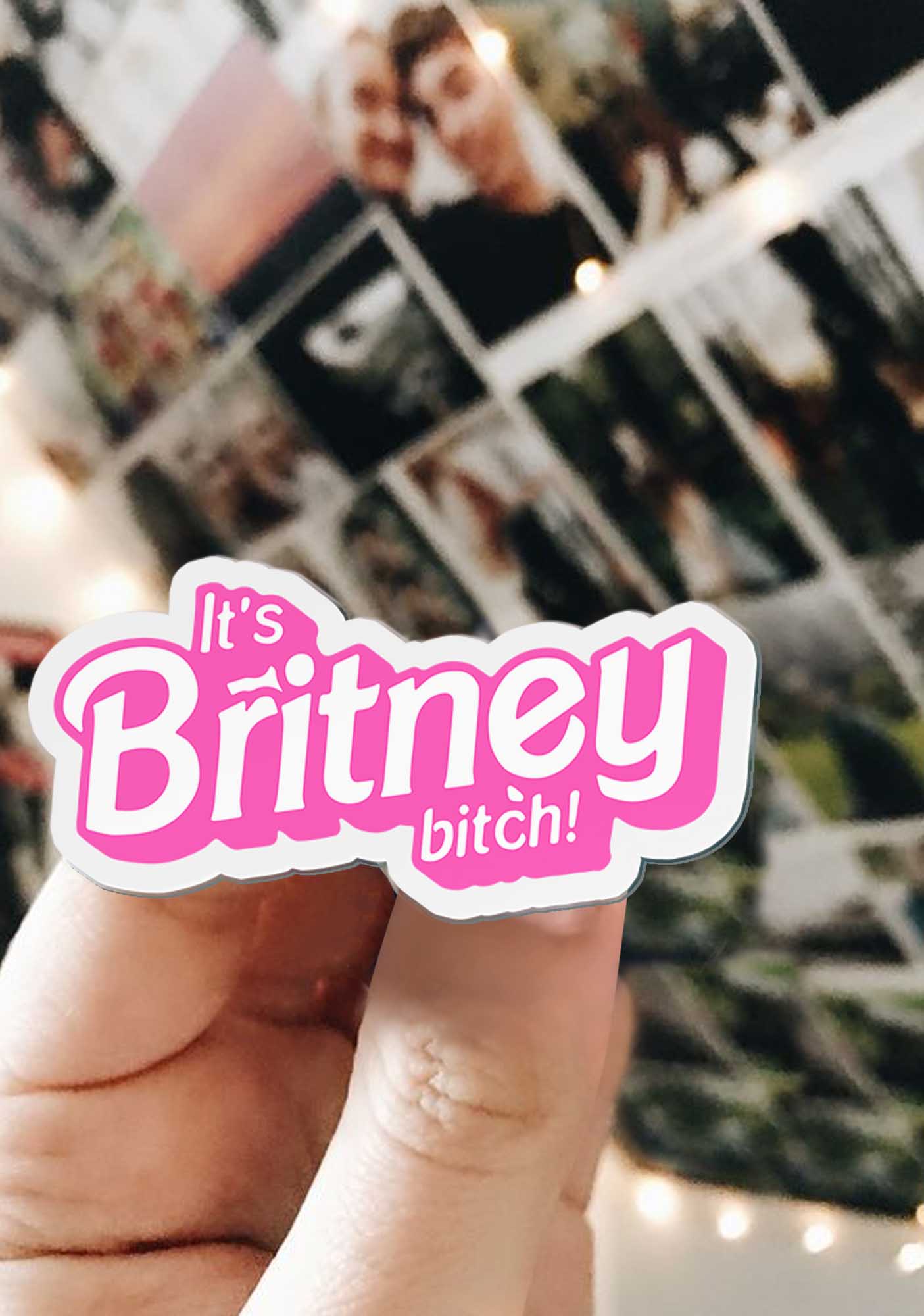 It's Britney Bixch 1Pc Y2K Pin Cherrykitten - Image 3