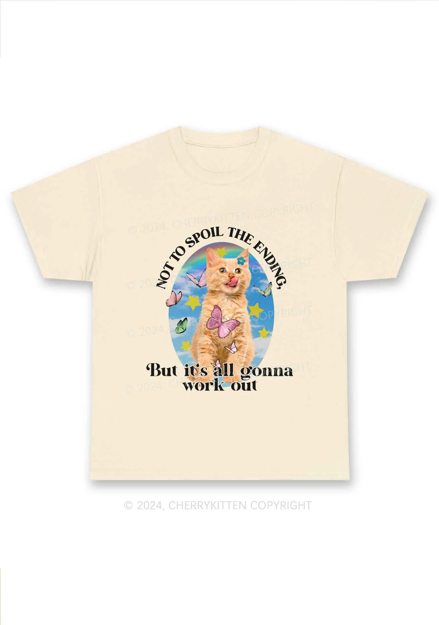 It's Gonna Work Out Y2K Chunky Shirt Cherrykitten - Image 5