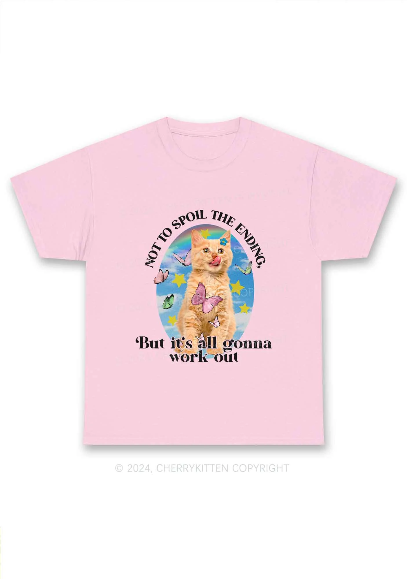 It's Gonna Work Out Y2K Chunky Shirt Cherrykitten - Image 6