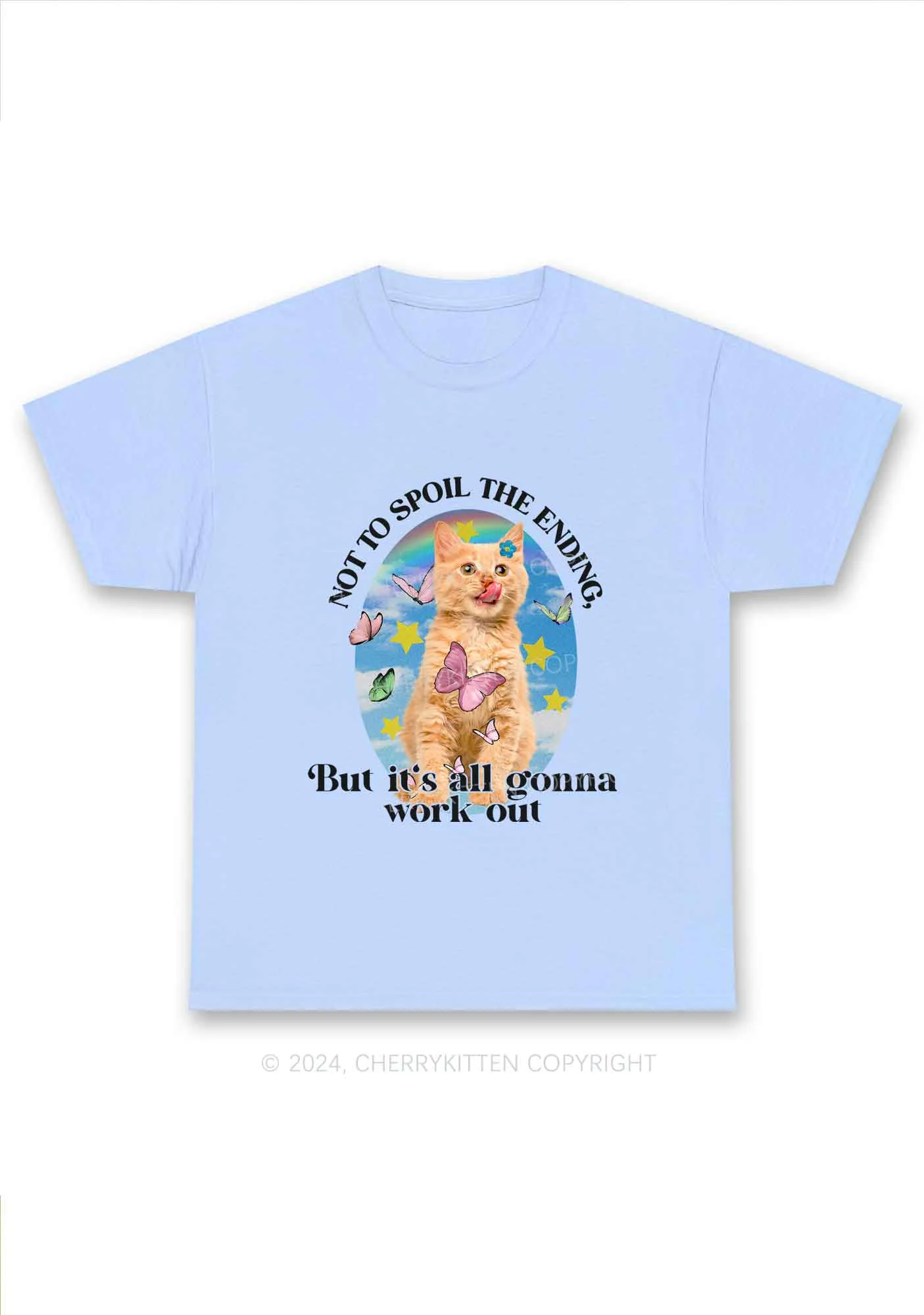 It's Gonna Work Out Y2K Chunky Shirt Cherrykitten - Image 7