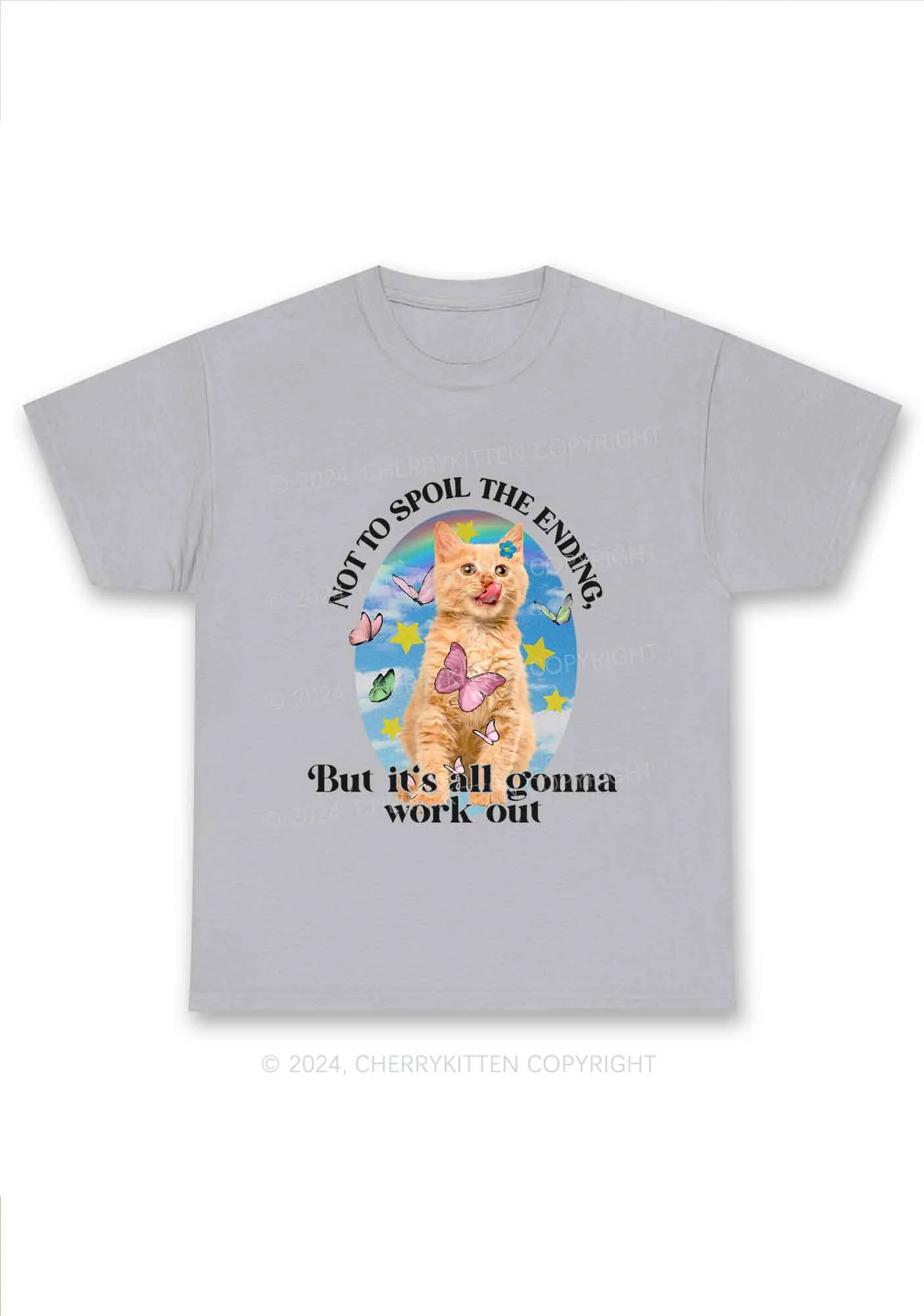 It's Gonna Work Out Y2K Chunky Shirt Cherrykitten - Image 8