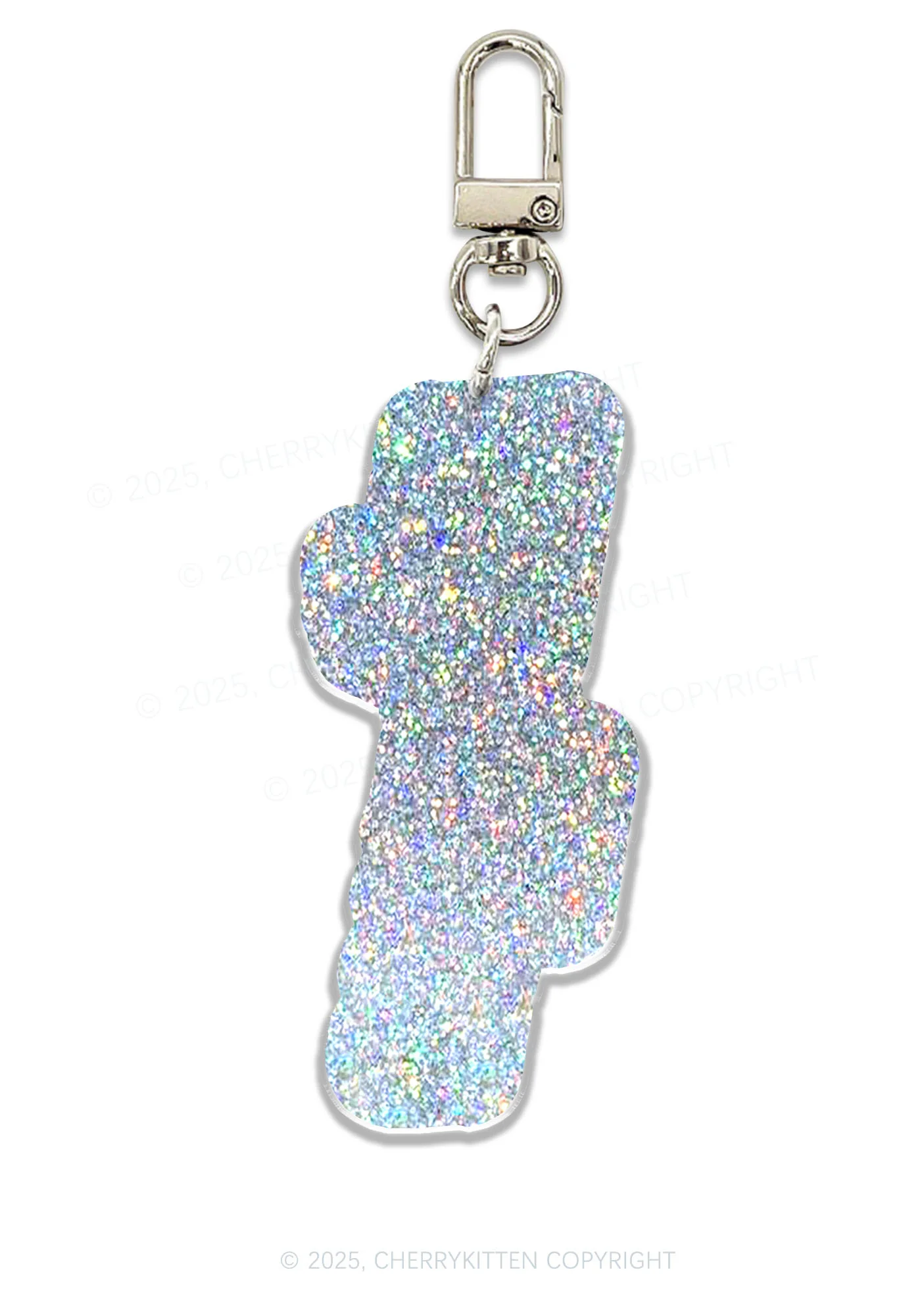Its Halloween Bxxch 1Pc Y2K Glitter Keychain Cherrykitten - Image 2