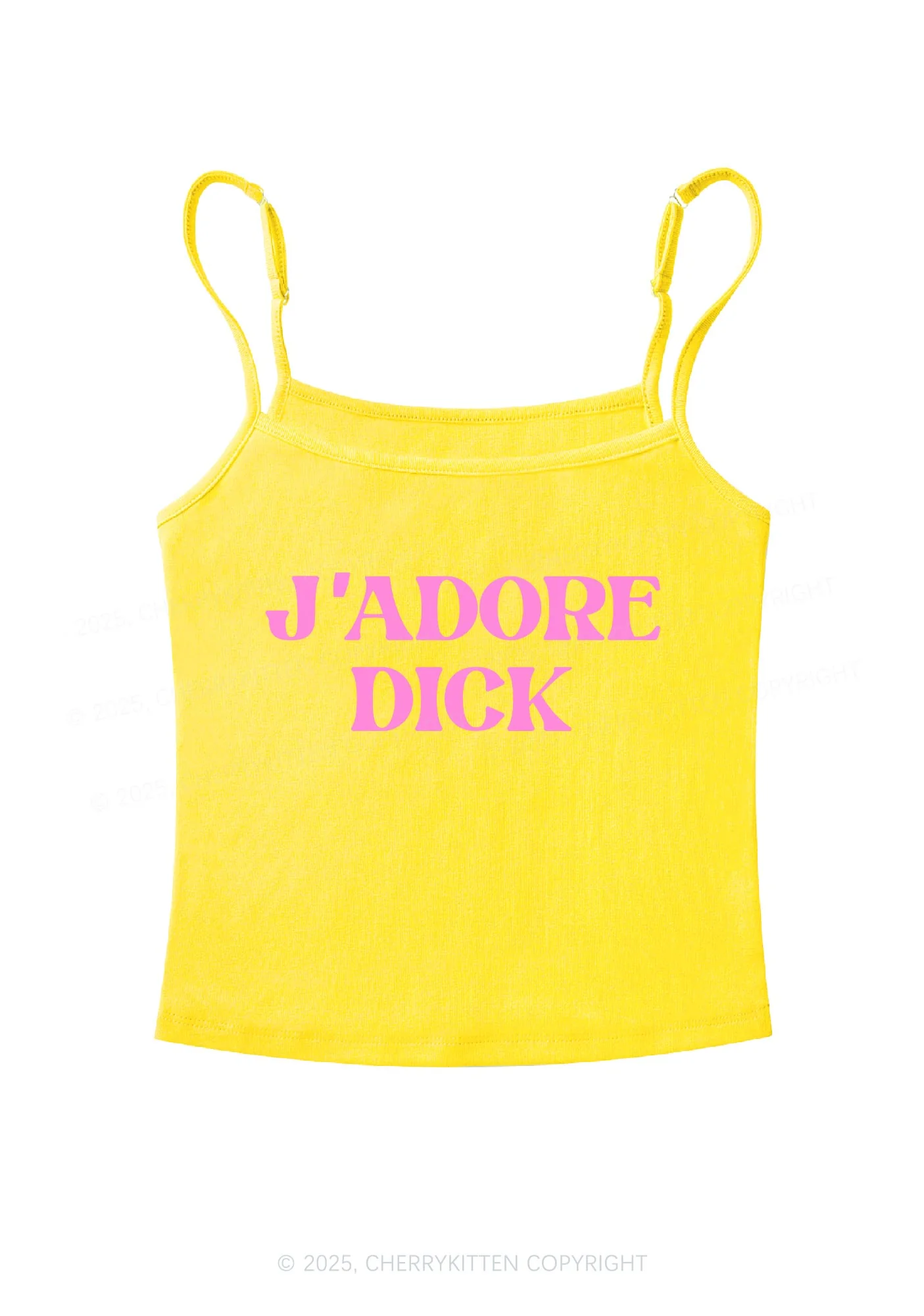 Jadore Dxxk Y2K Spaghetti Strap Cami Cherrykitten - Image 6