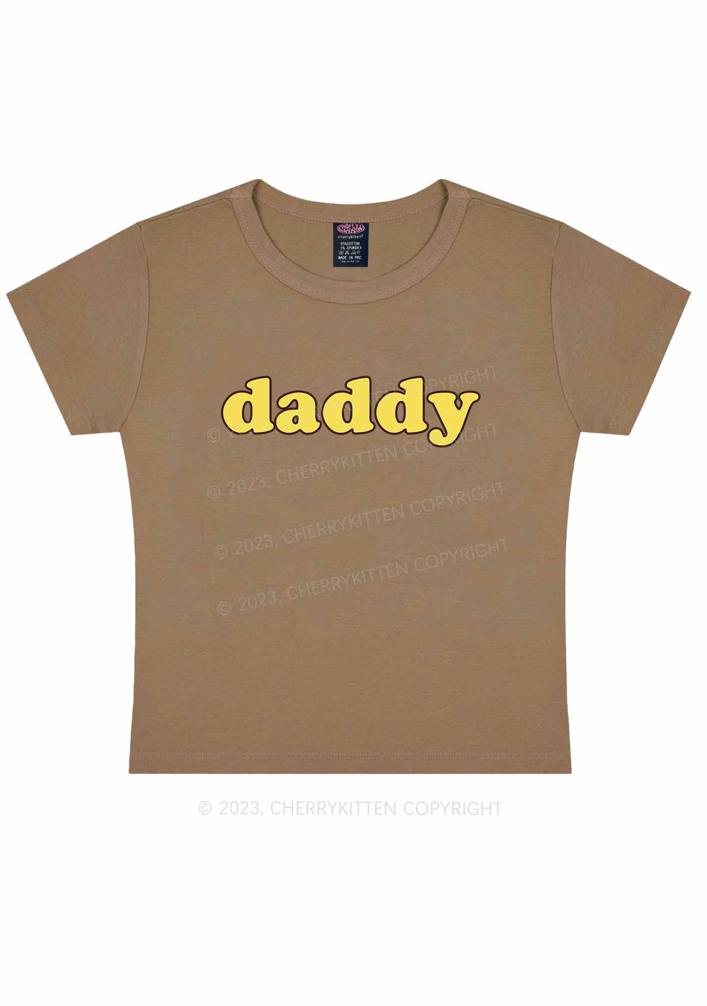 Just Daddy Y2K Baby Tee Cherrykitten - Image 8