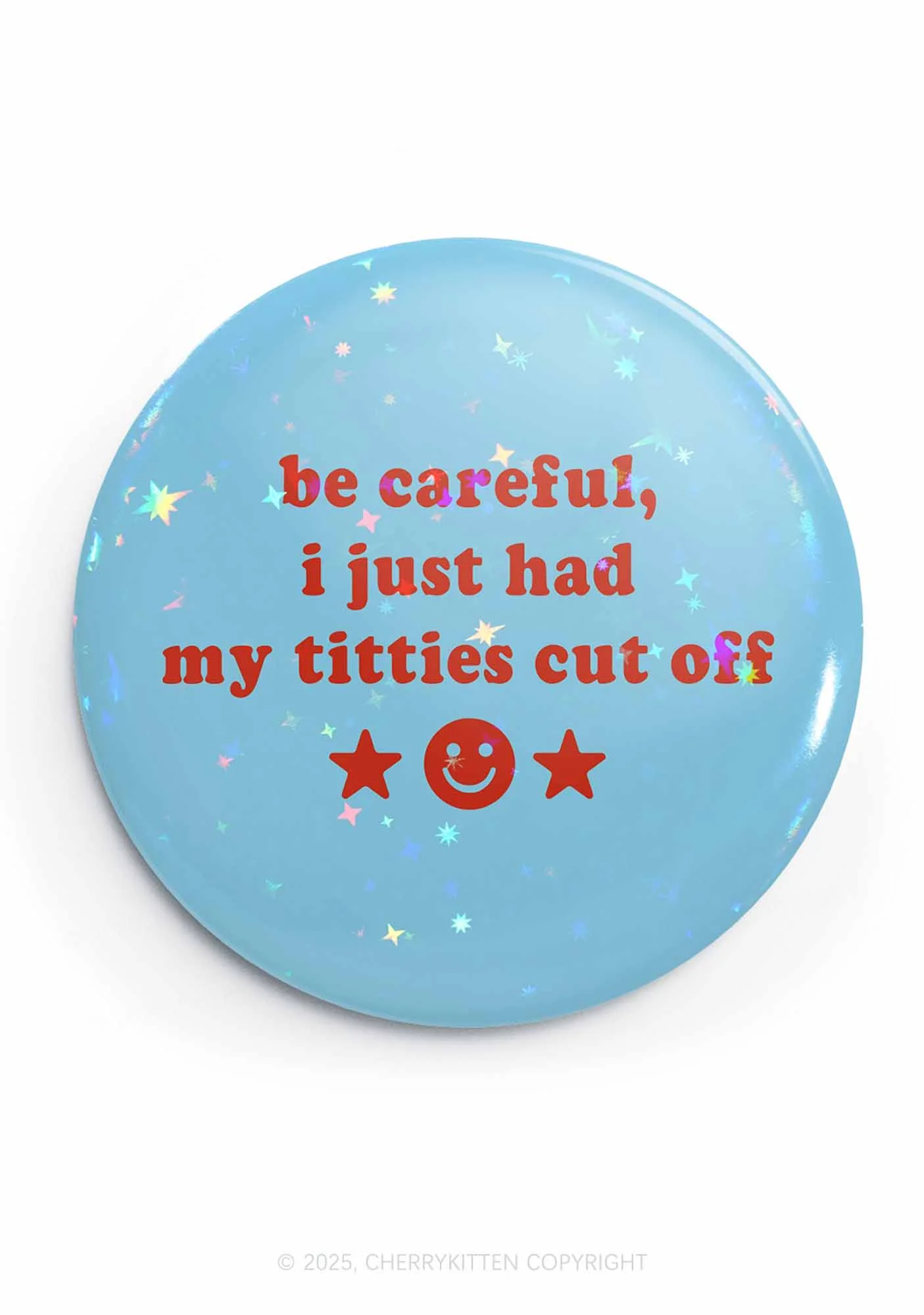 Just Had Txtties Cut Off Pride 1Pc Y2K Pin Badge Cherrykitten - Image 2